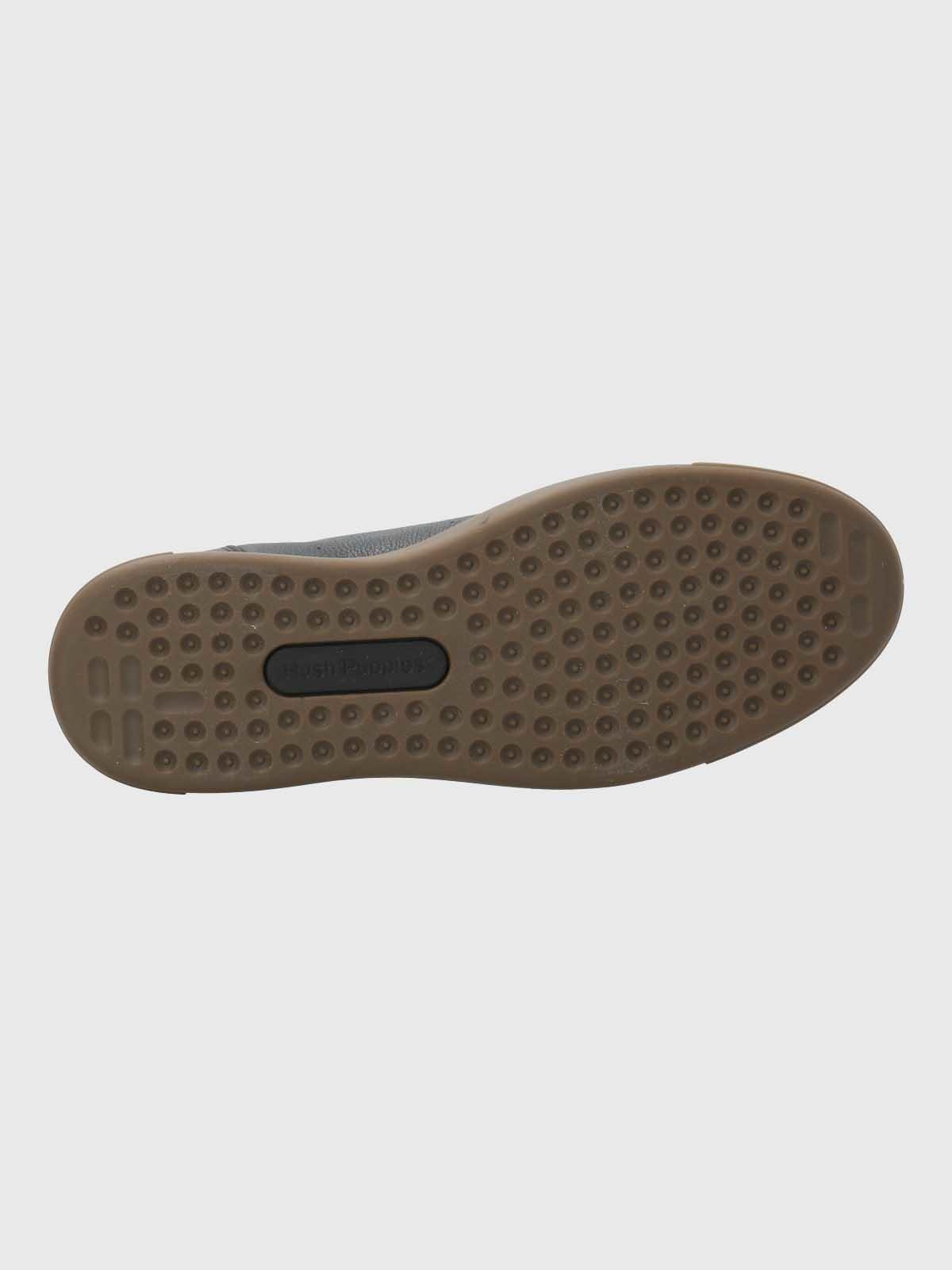 Zapatilla Cuero Hombre Bloor Negra-7