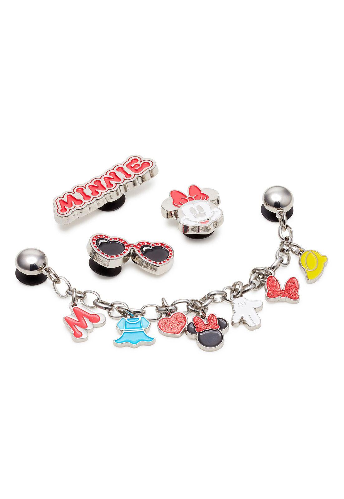 Jibbitz Crocs Minnie Mouse Cadena Metalizado-2