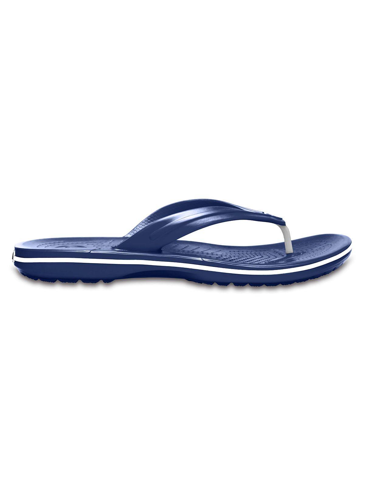 Sandalia Crocs Hombre Crocband Flip Navy Azul-0