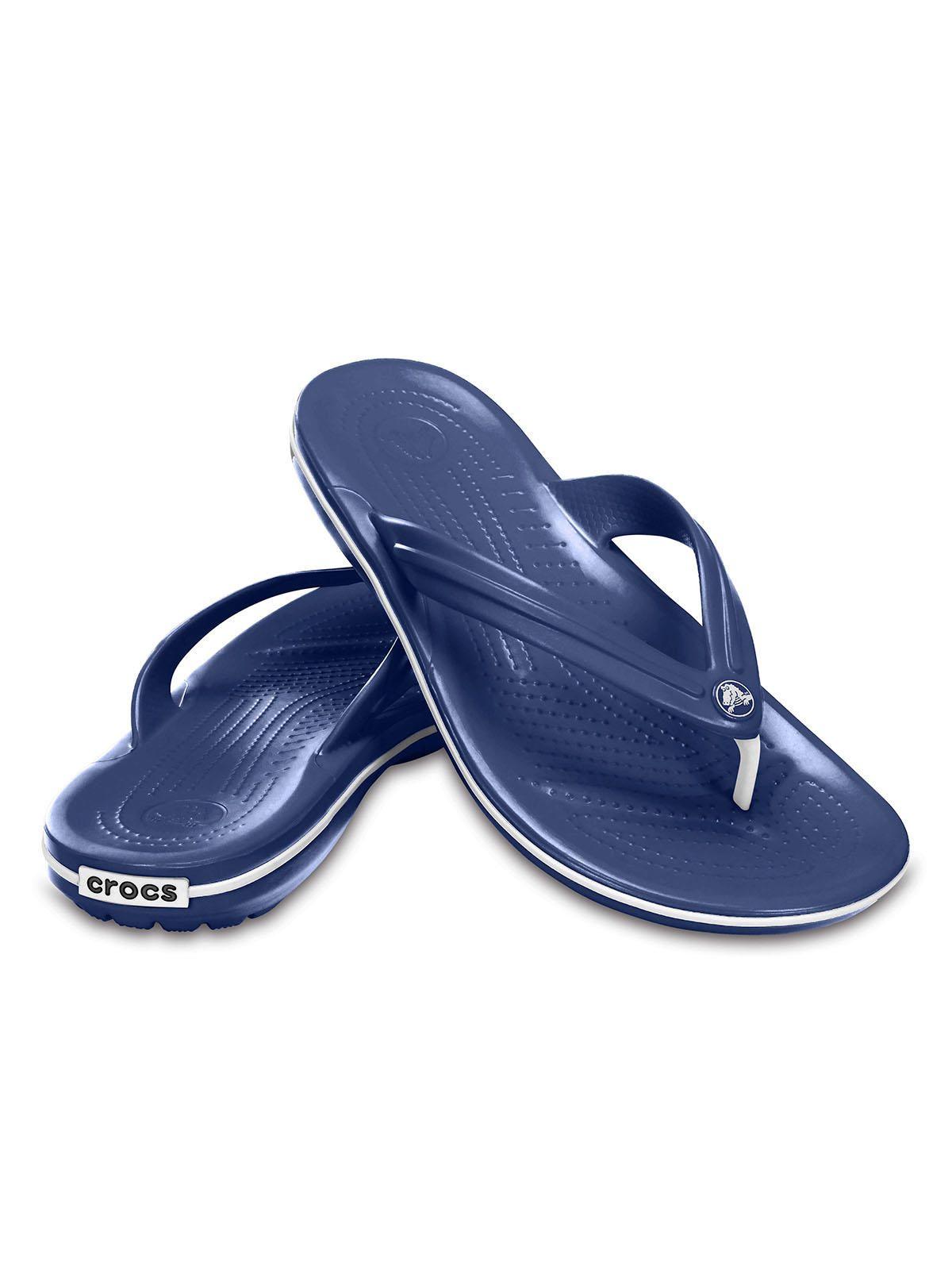 Sandalia Crocs Hombre Crocband Flip Navy Azul-3
