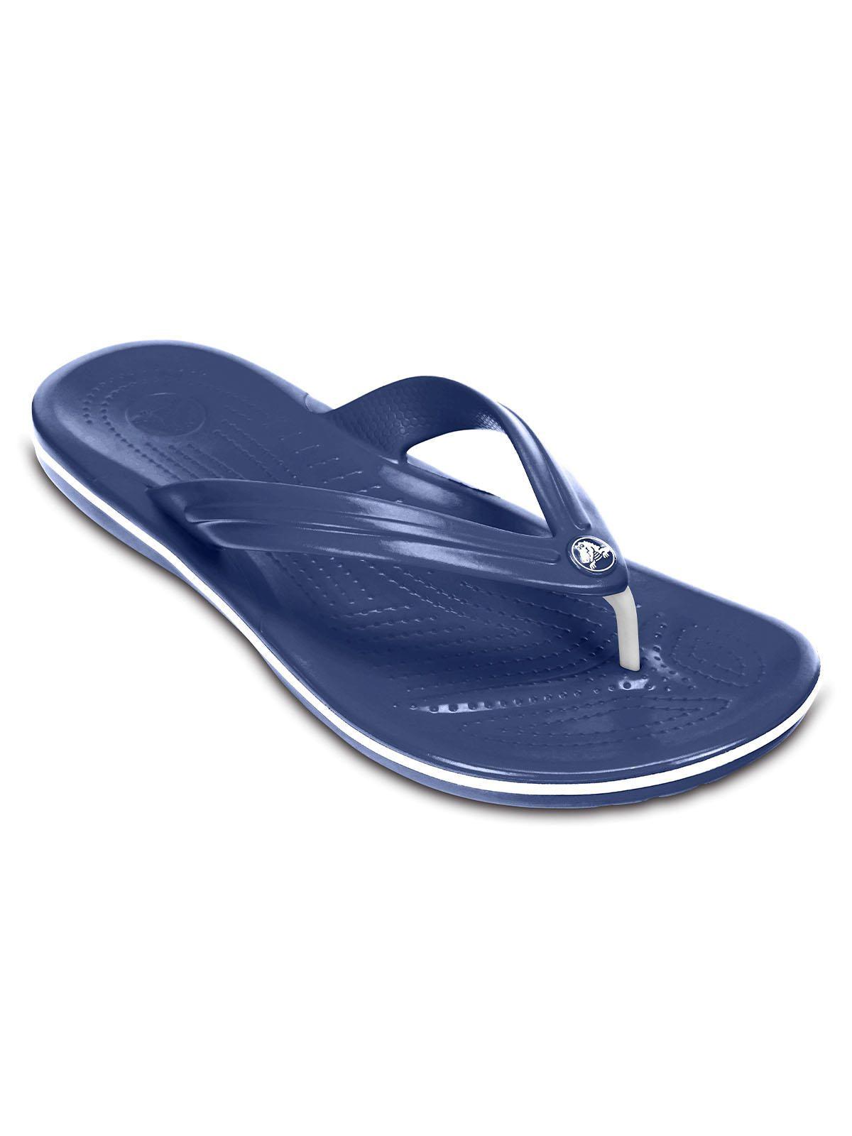 Sandalia Crocs Hombre Crocband Flip Navy Azul-6
