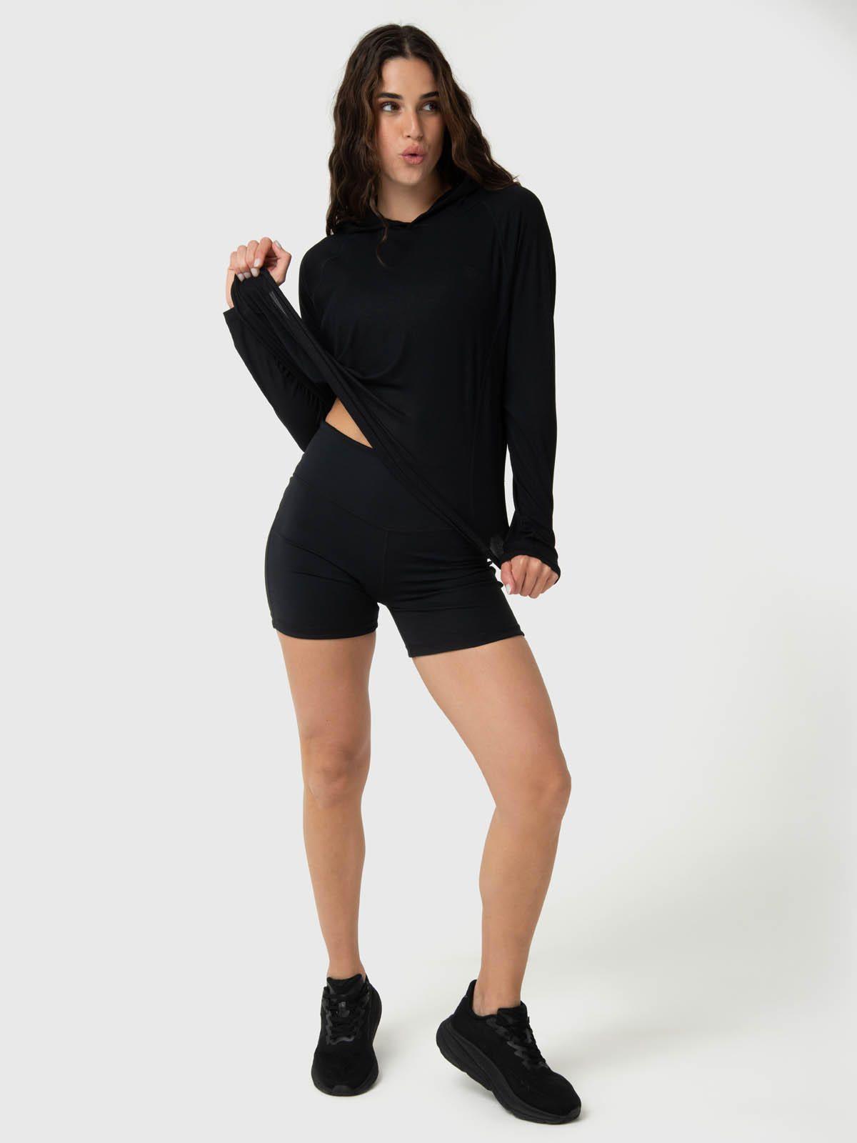 Polerón Modal Rib Negro-0