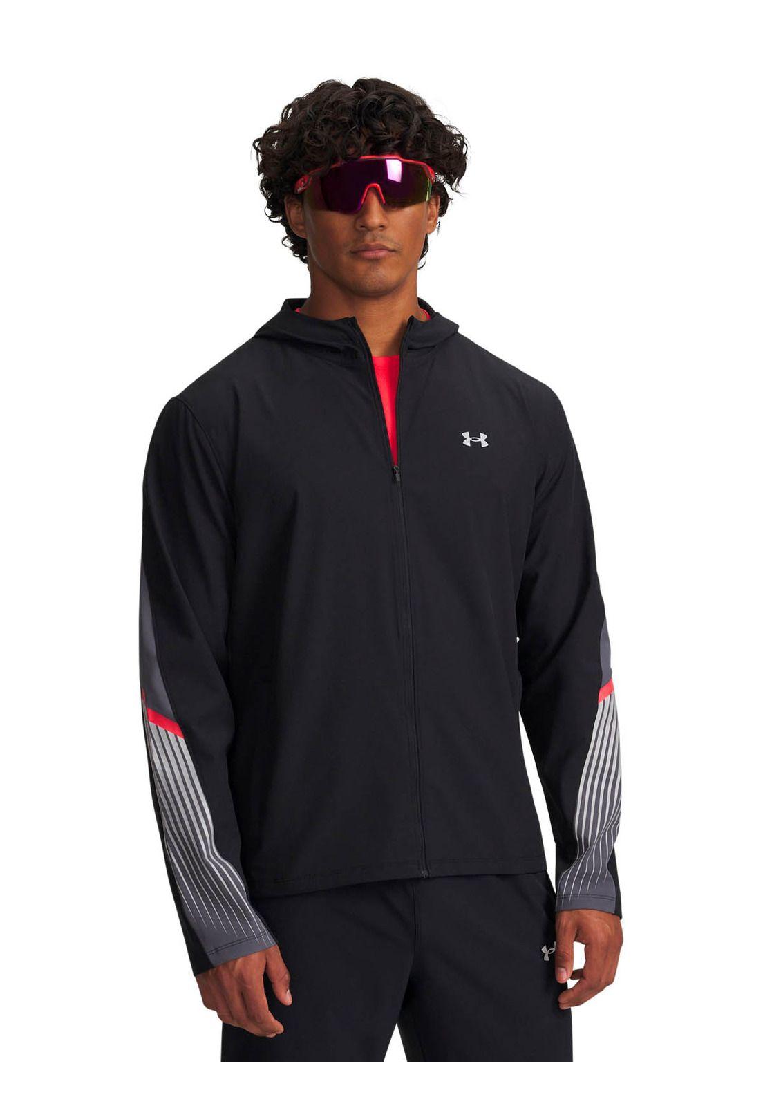 Chaqueta Running para hombre Velociti Storm negro -0