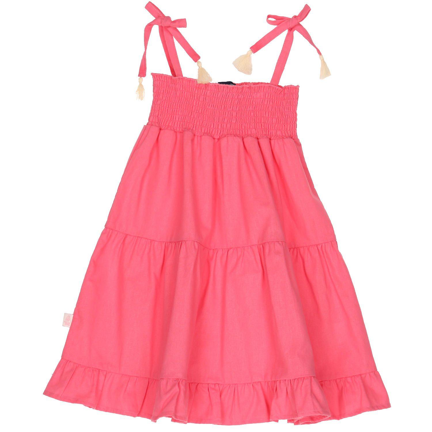 Vestido Niña Smock Rosado-0