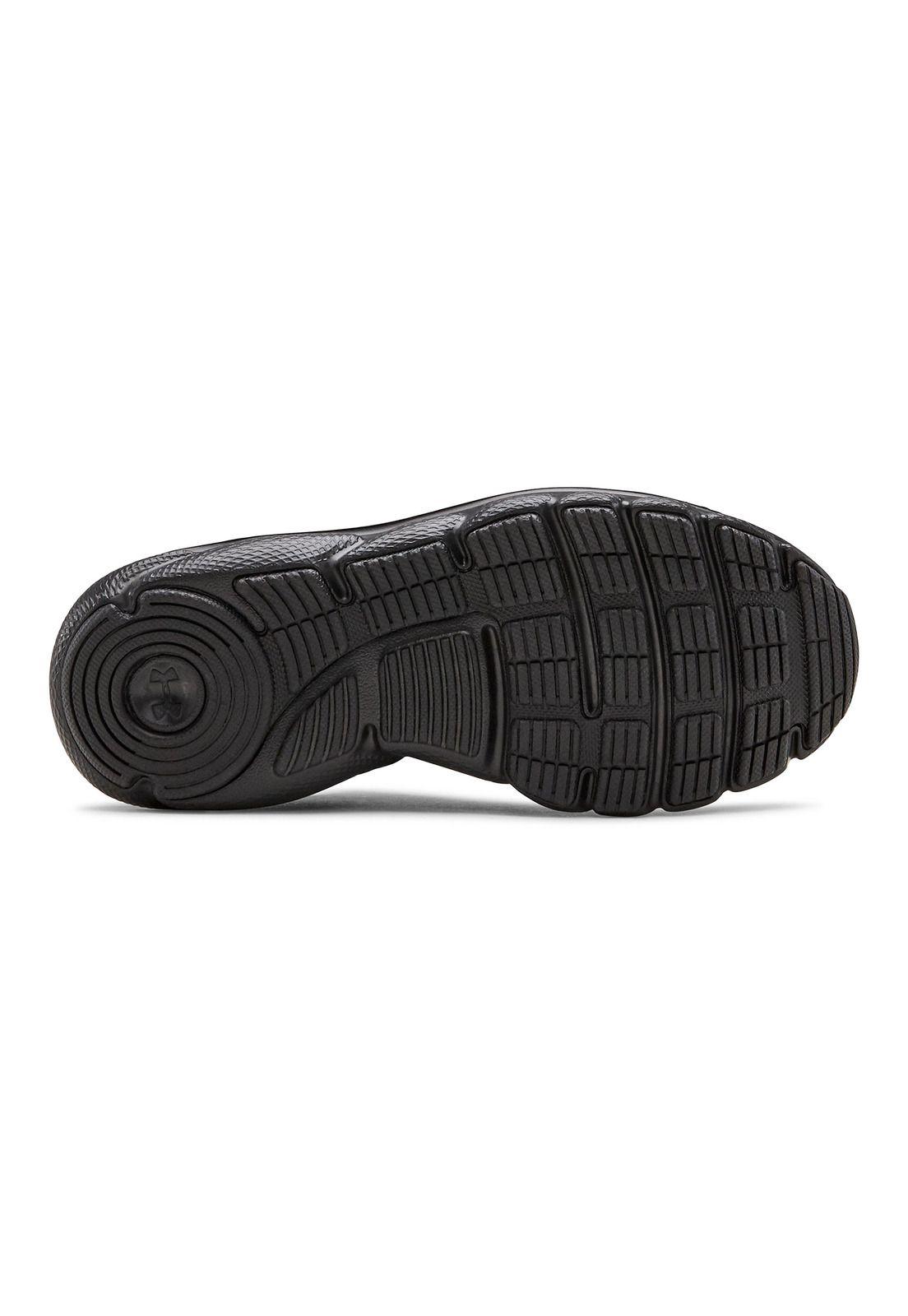 Zapatilla de running UA Assert 8 UFM SYN AC niños Negro-3