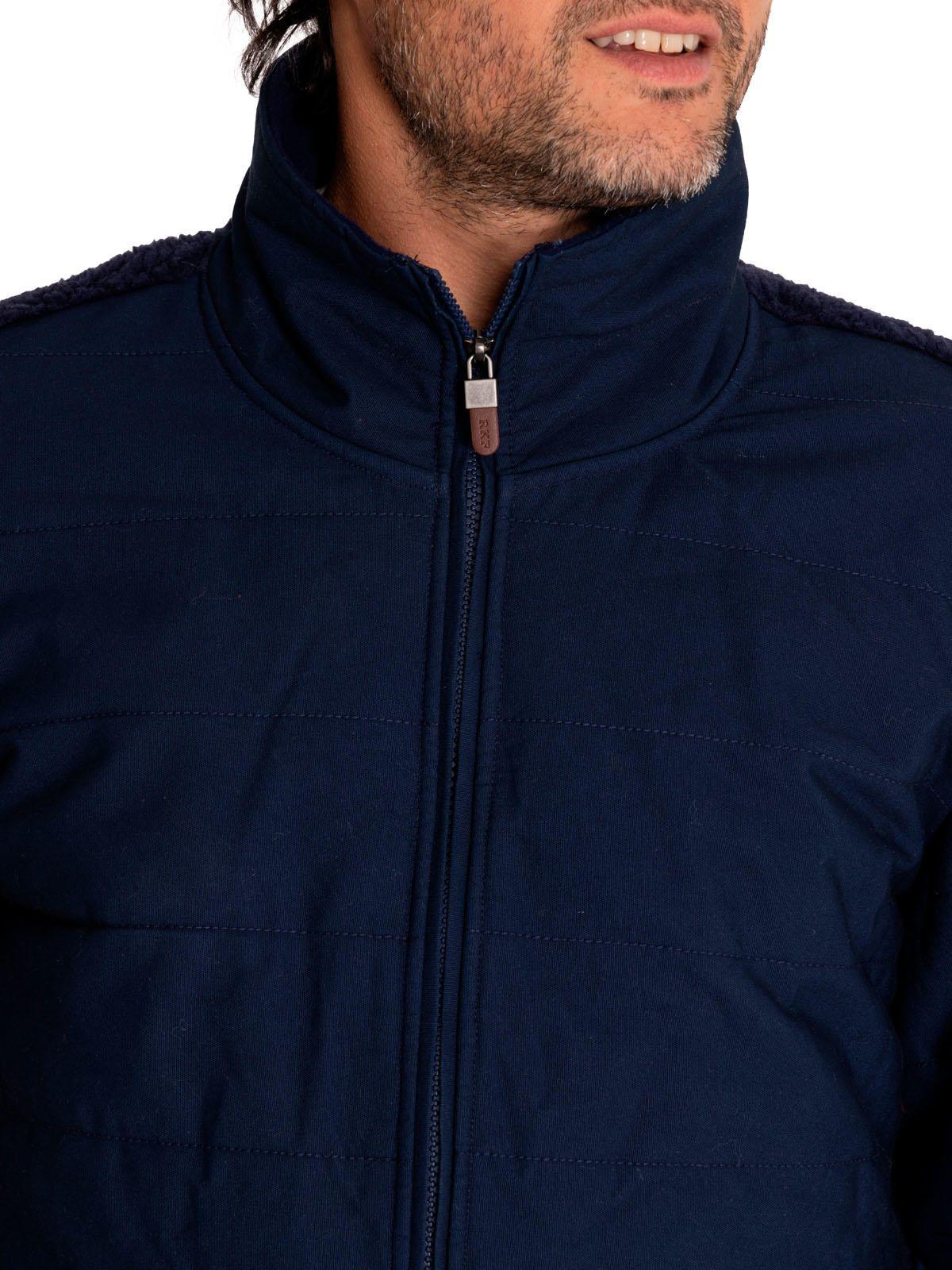 Polar Fibras Recicladas Hombre Halifax Azul-7