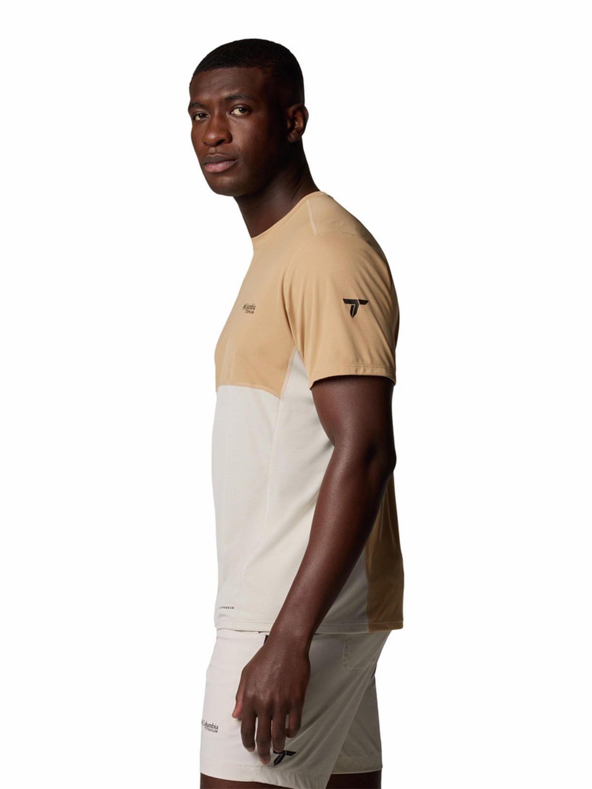 Polera M/C Hombre Cirque River Pro Beige-1