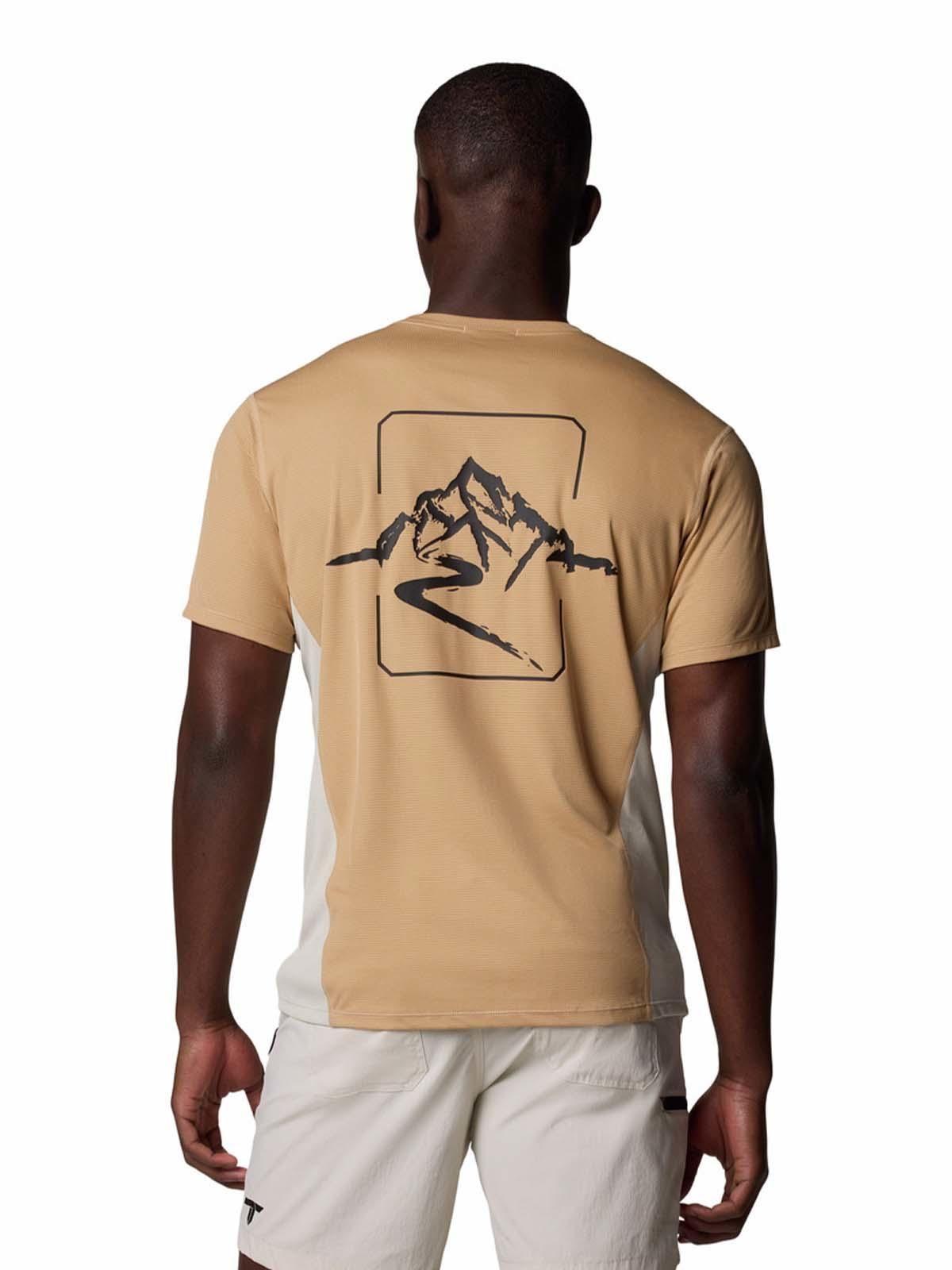 Polera M/C Hombre Cirque River Pro Beige-3
