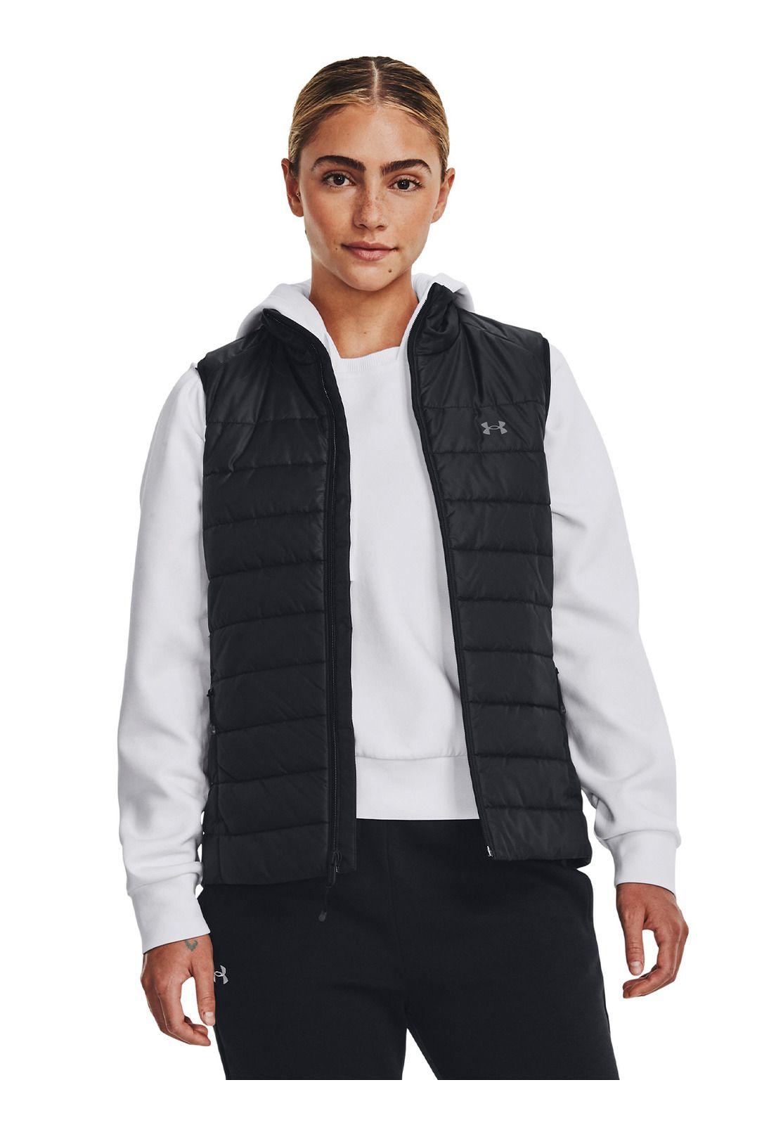Chaleco aislante UA Storm Negro para mujer-3