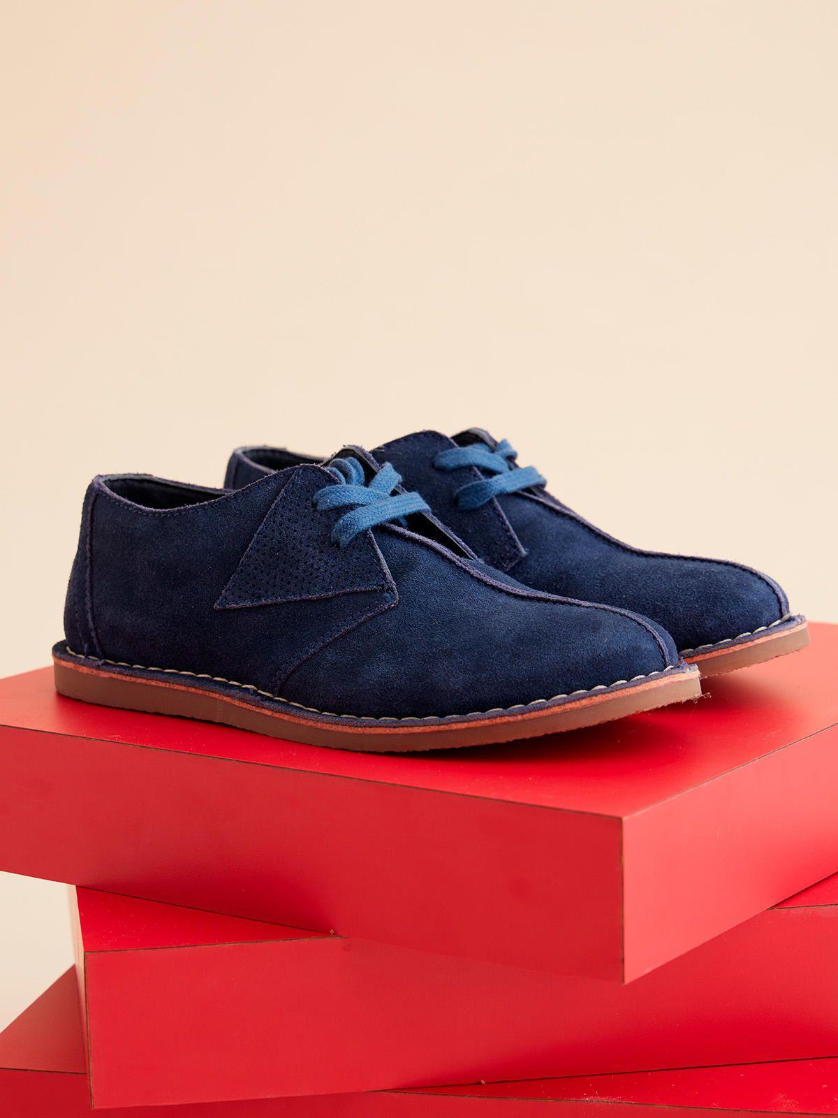 Zapato Cuero Azul Niño Lynton  (30-35)-3