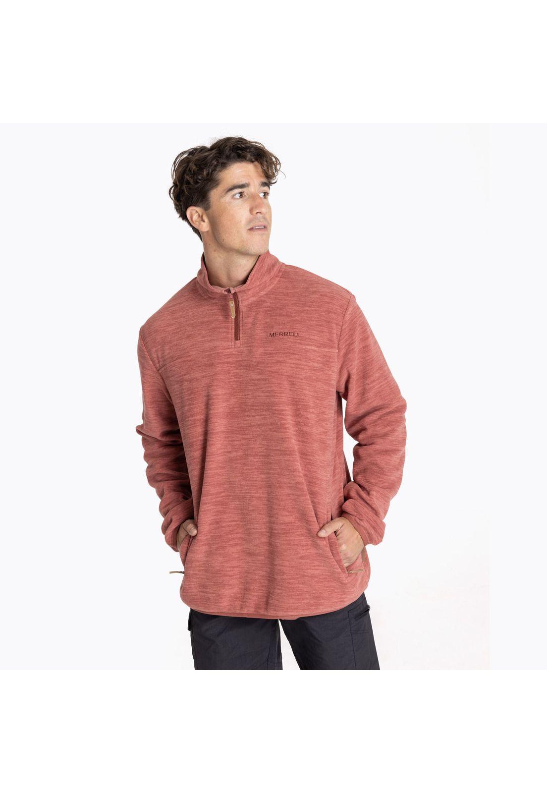 Polar Hombre Pine Half Zip Rosa-0