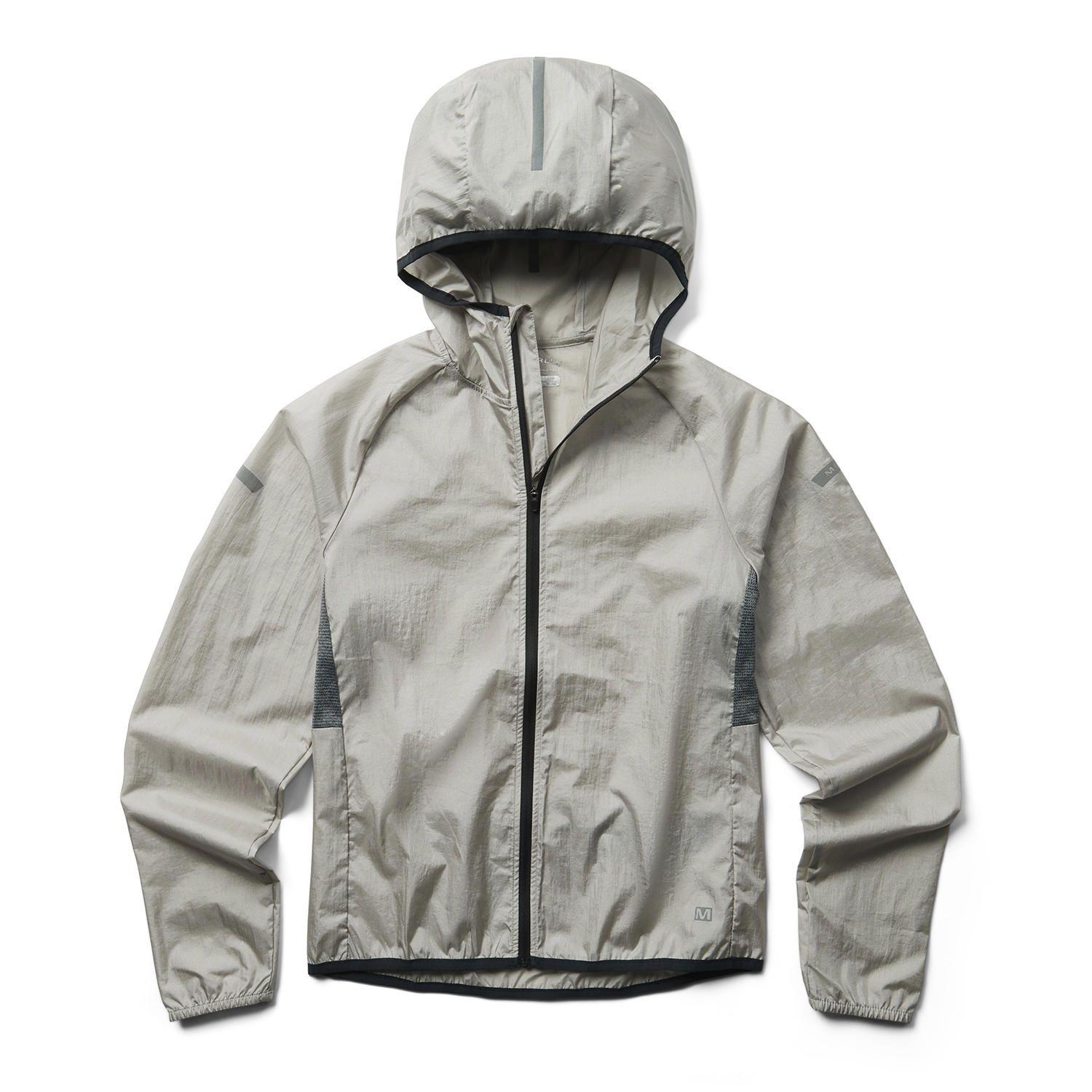 Cortaviento Mujer W Trail Running Jack Gris-0