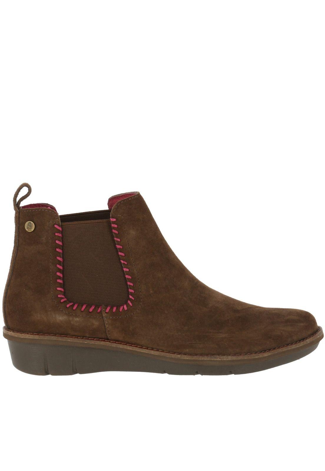 Botin Cuero Mujer Bless Café-2