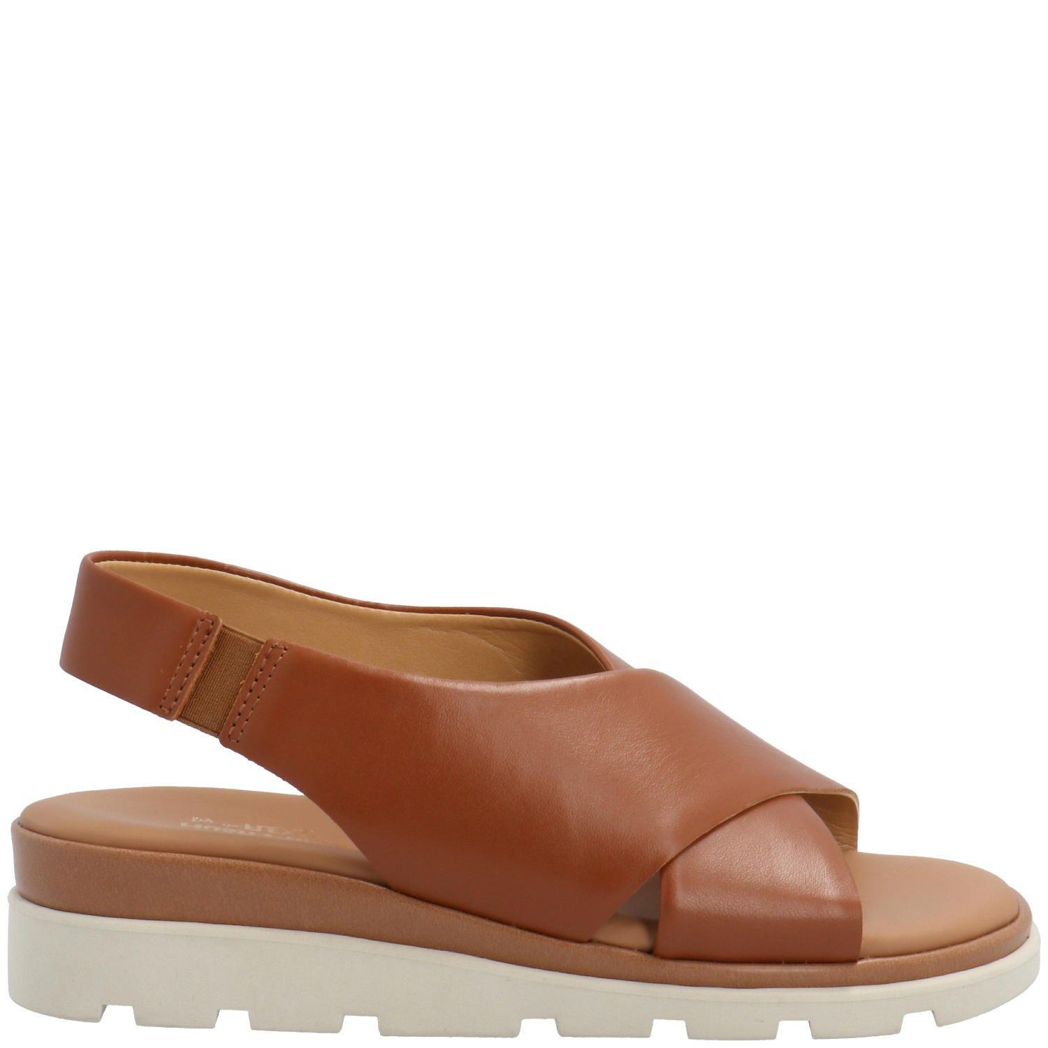 Sandalia Cuero Mujer Lynn Café-1