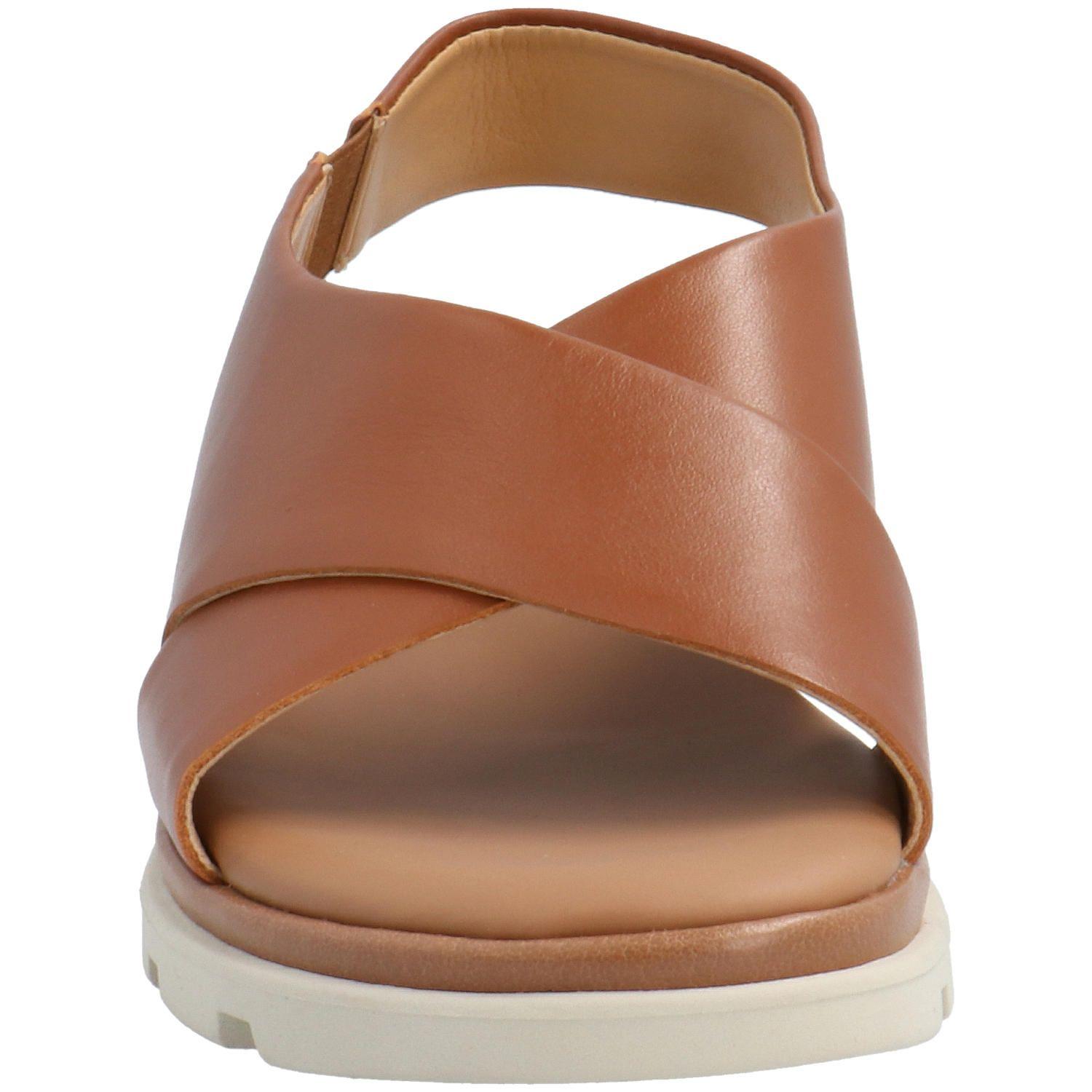 Sandalia Cuero Mujer Lynn Café-2