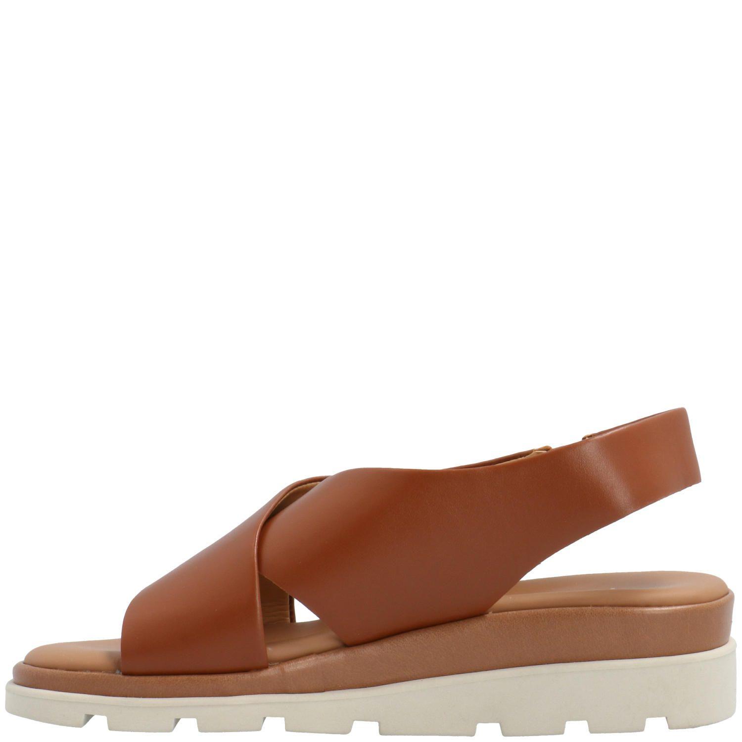 Sandalia Cuero Mujer Lynn Café-3