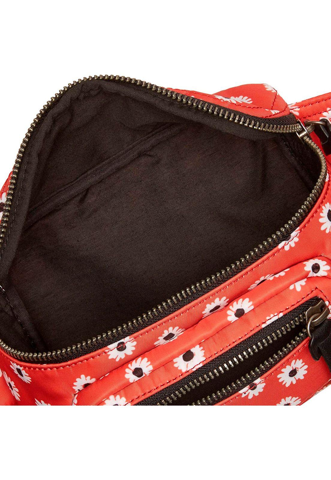 Banano Mujer Recruit Bum Bag Rojo-2