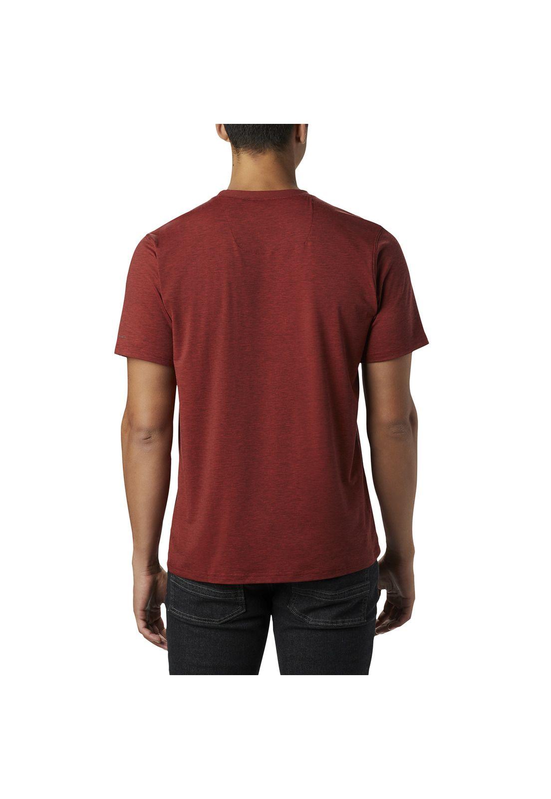 Polera Hombre Elements Pocket Tee Naranjo-1
