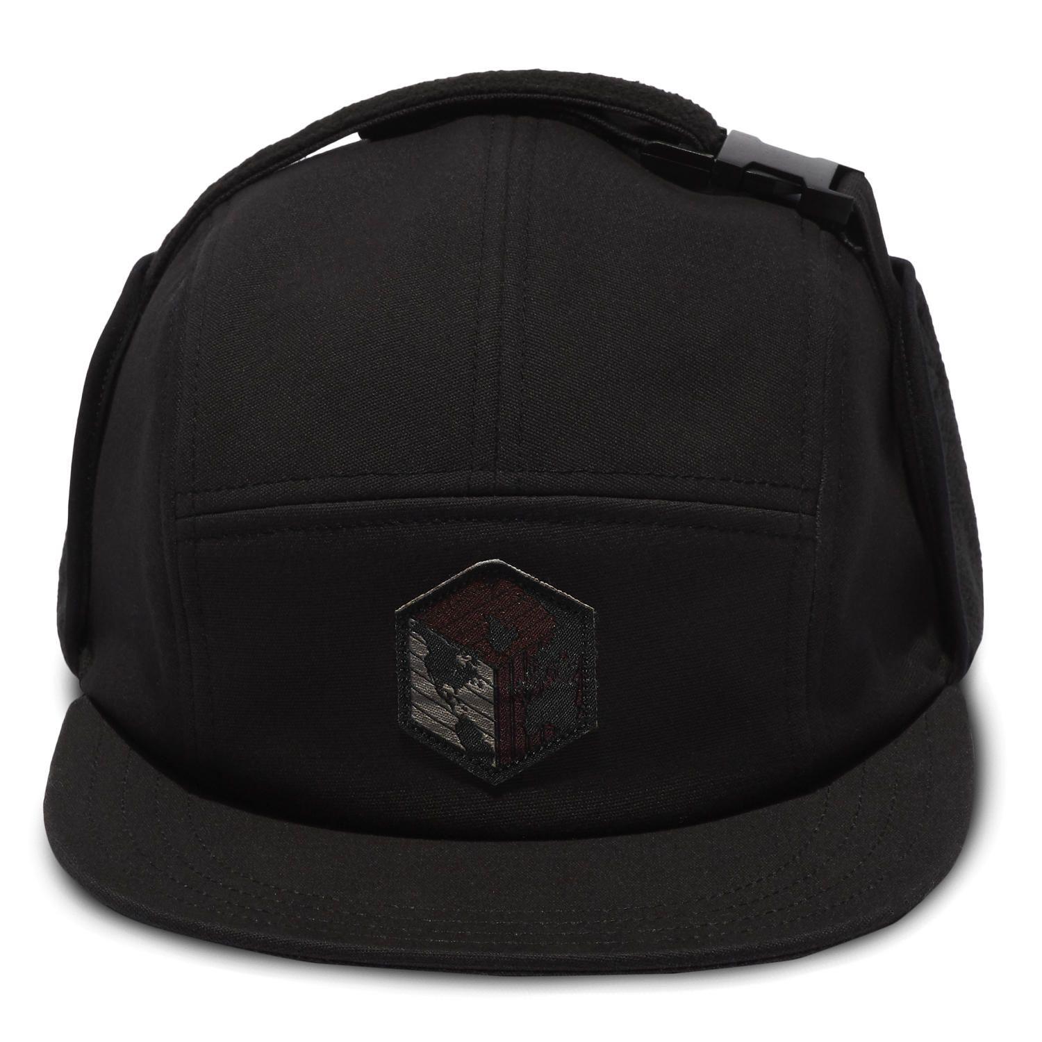 Jockey Algodón Mhw Ear Flap Camp Negro-0