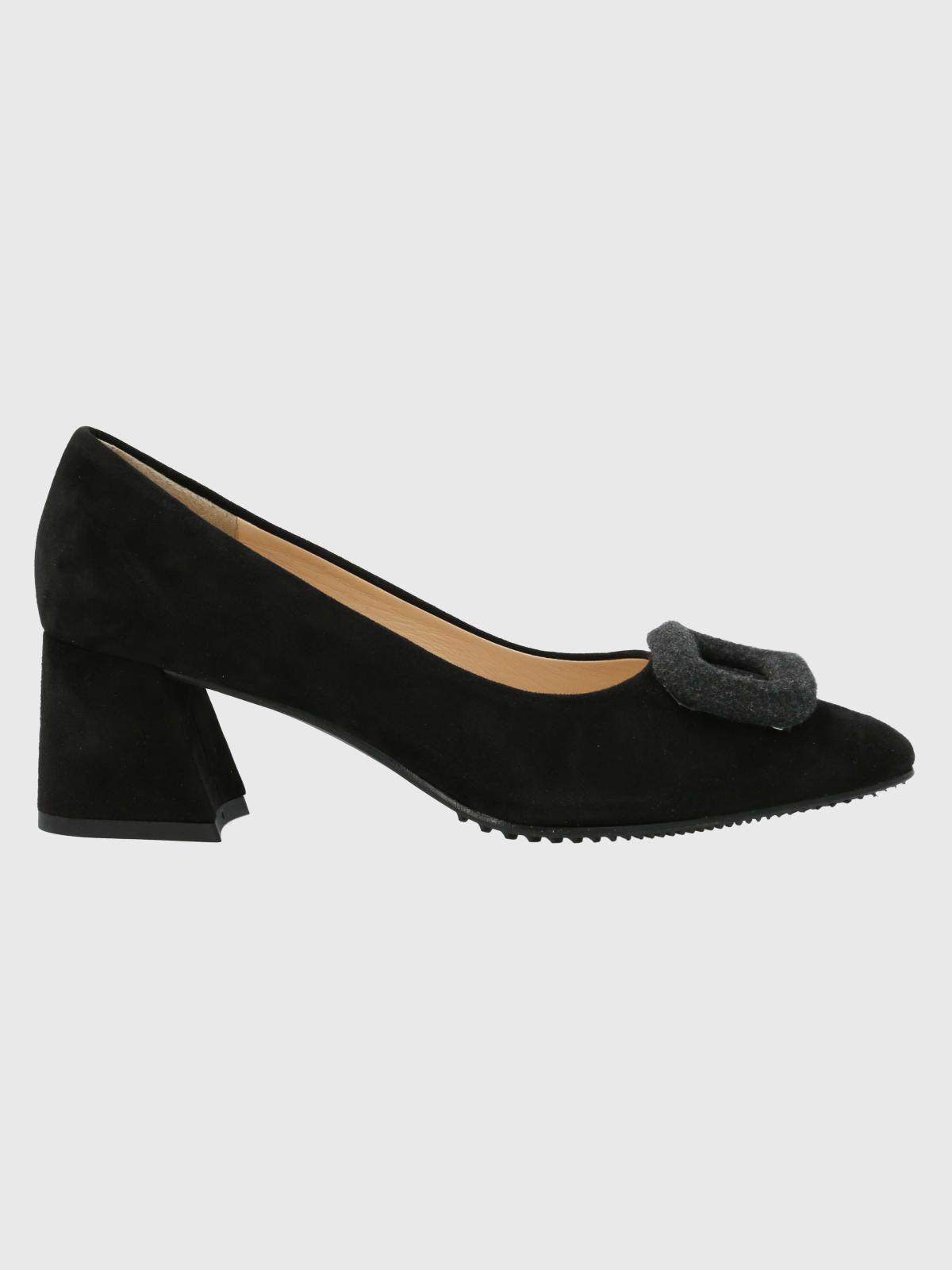 Zapato Cuero Mujer Alonza Negro-1