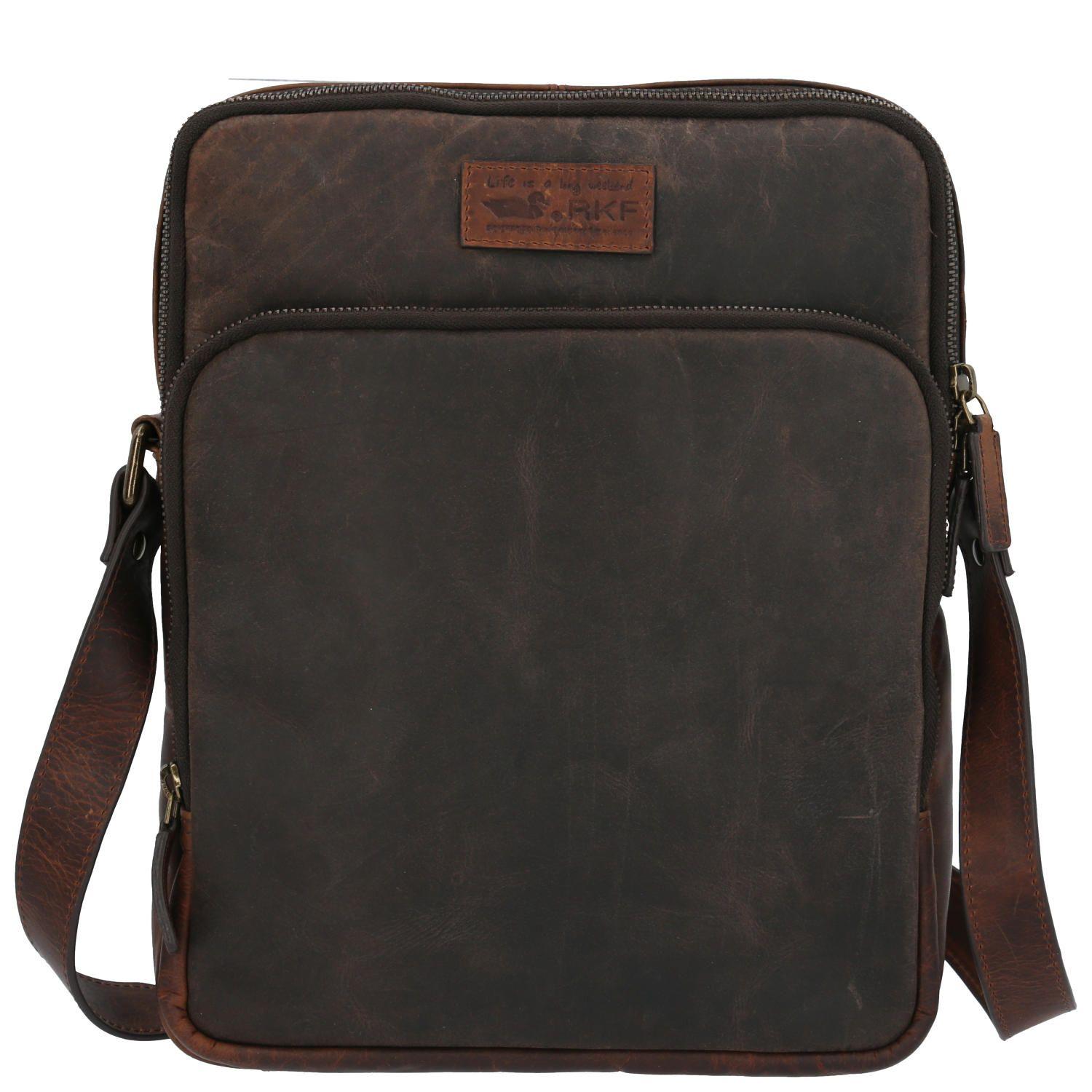 Maletín Cuero Unisex TC Clare Cross Café-0