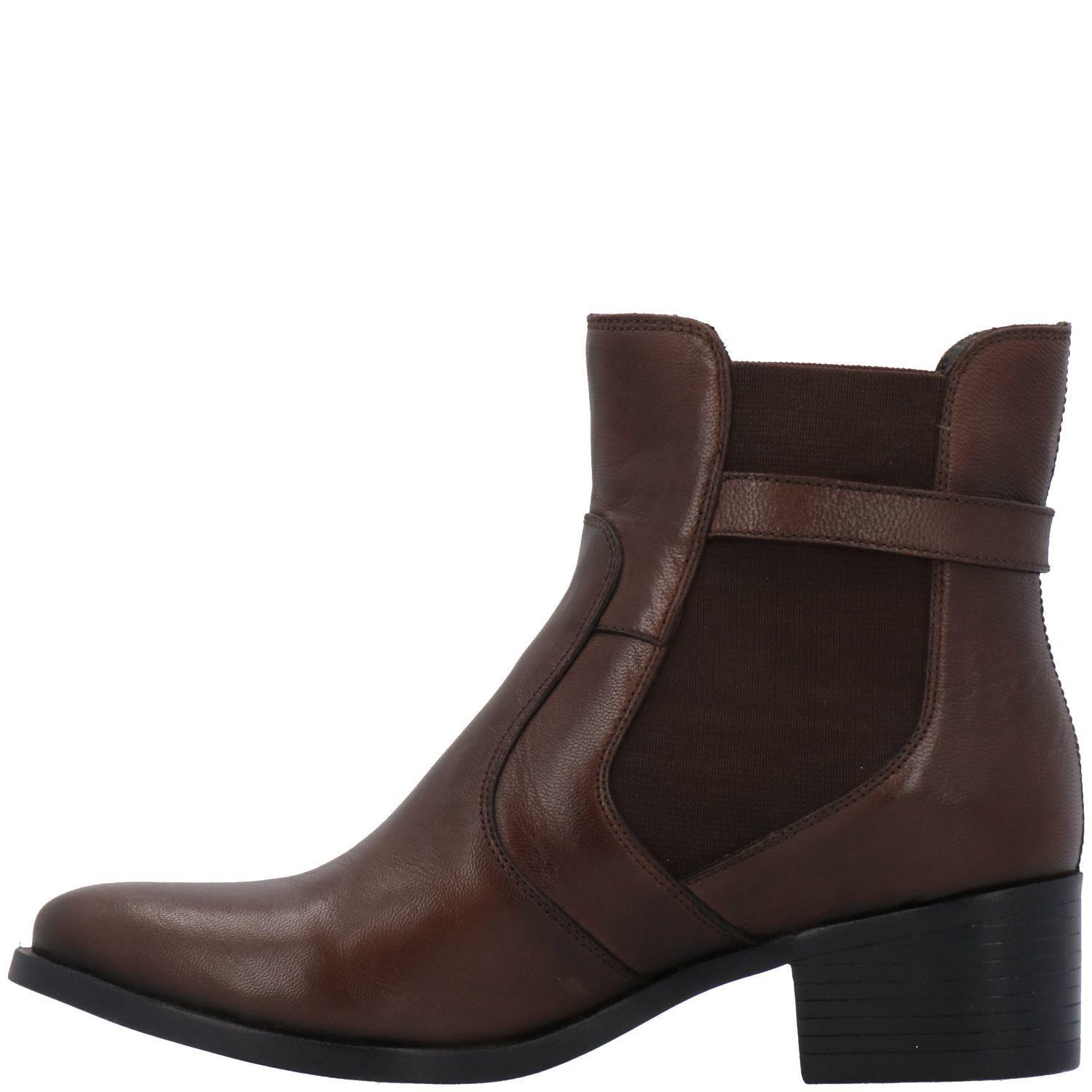 Botín Jalua Vestir Chocolate-4
