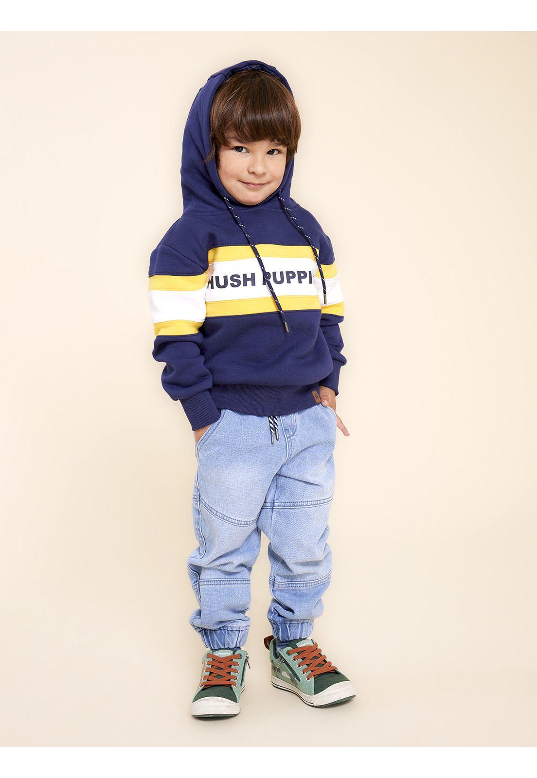 Polerón Niño Milo Navy-3