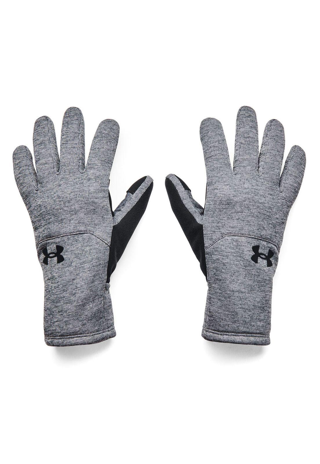 Guantes polares UA Storm para hombre Gris-0