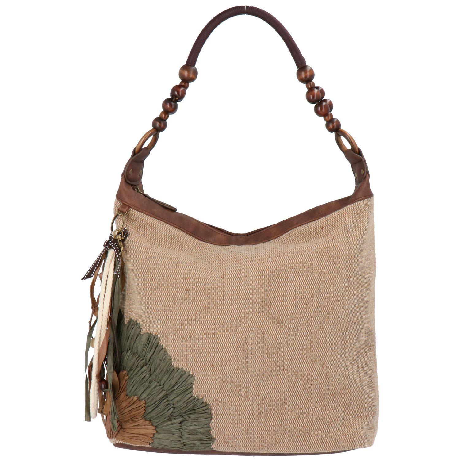 Cartera Mujer Gianna Hobo Beige-0