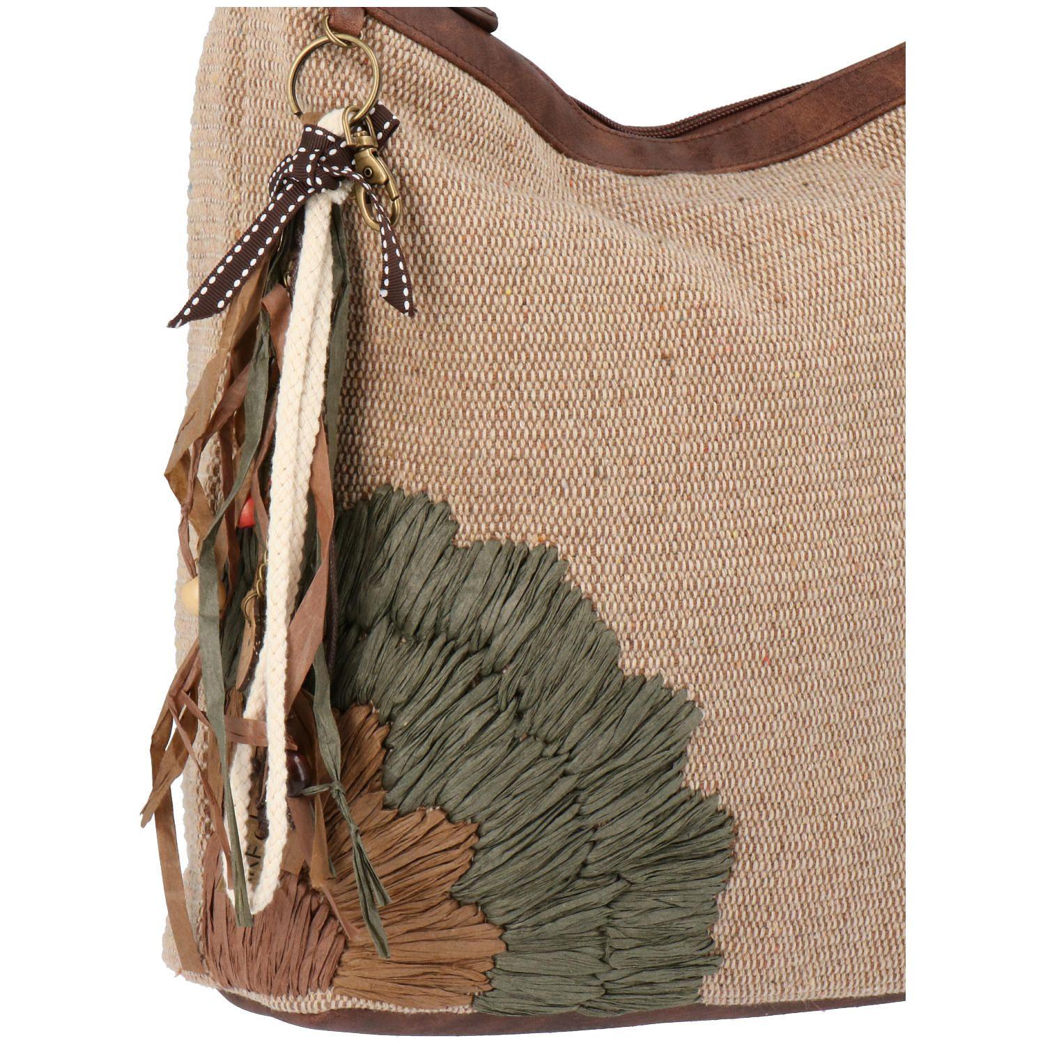 Cartera Mujer Gianna Hobo Beige-3