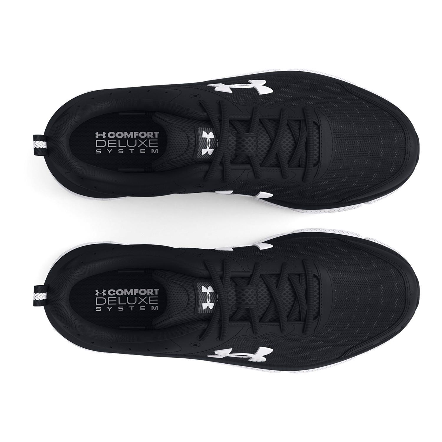 Zapatilla Ua W Charged Assert Negro Mujer-4