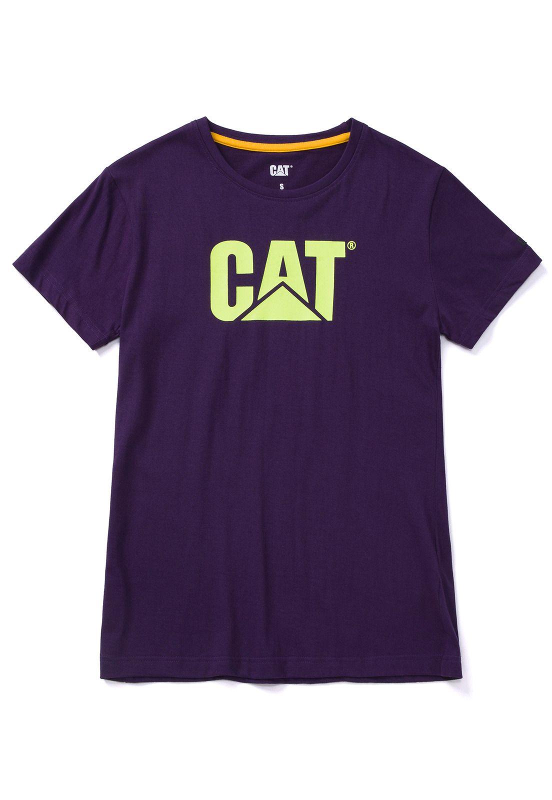 Polera Manga Corta Mujer Women'S Tm Logo Tee Morado-0