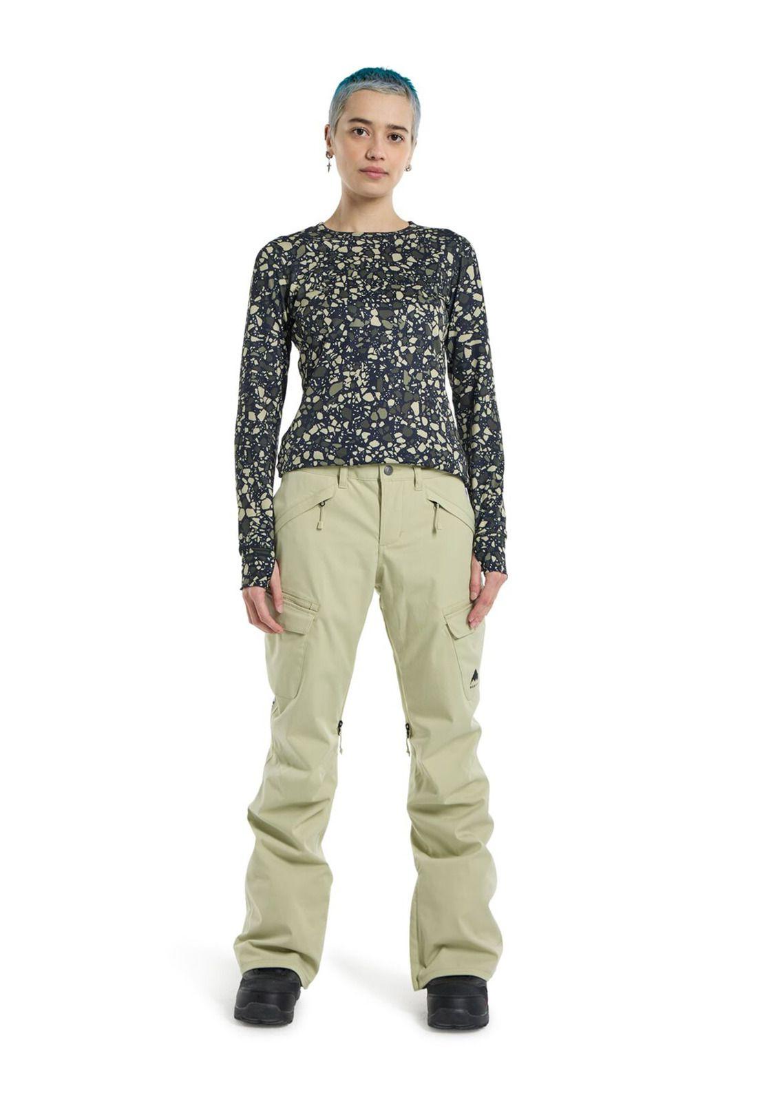 Pantalón impermeable nieve Mujer Gloria Café-1