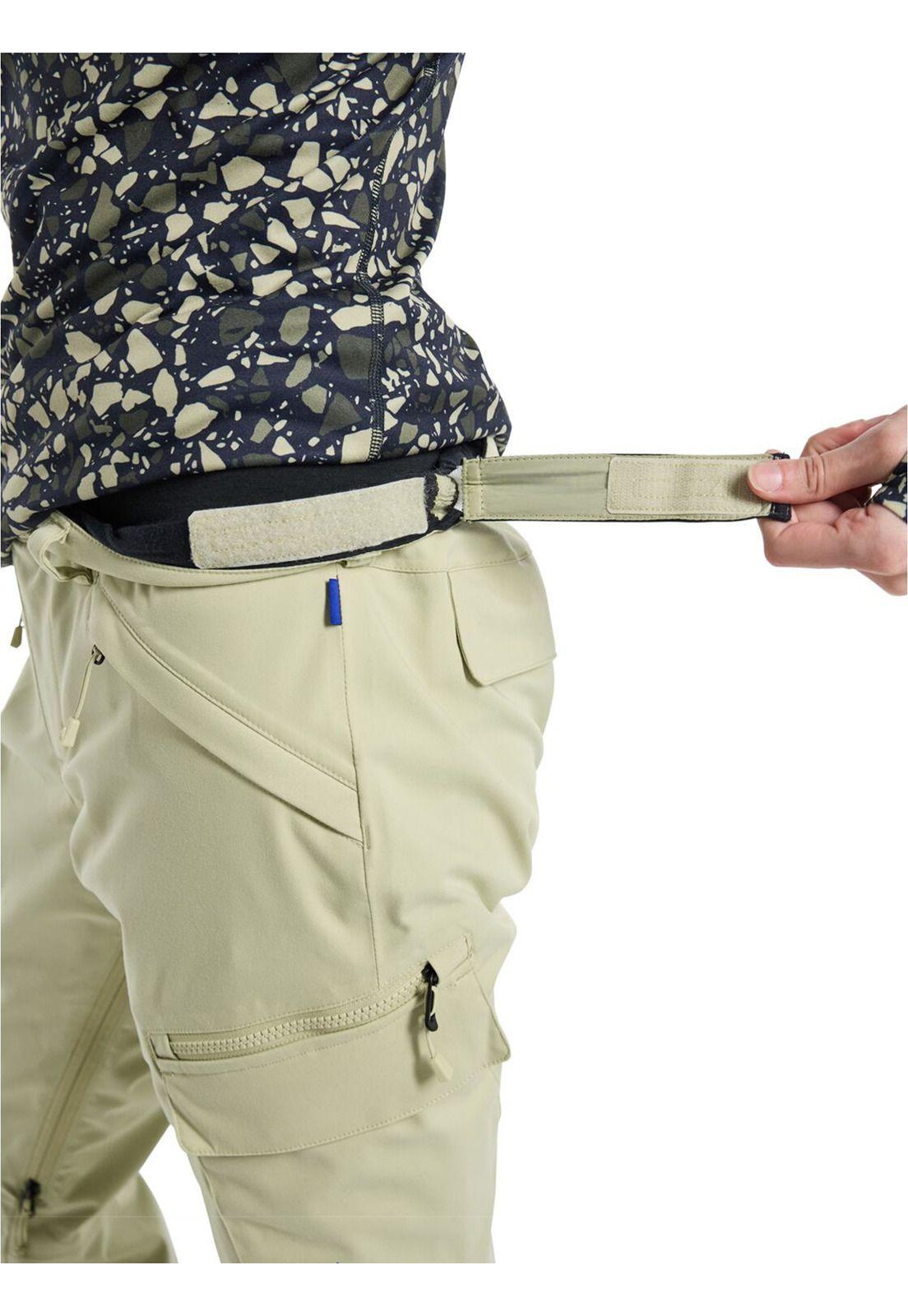 Pantalón impermeable nieve Mujer Gloria Café-5