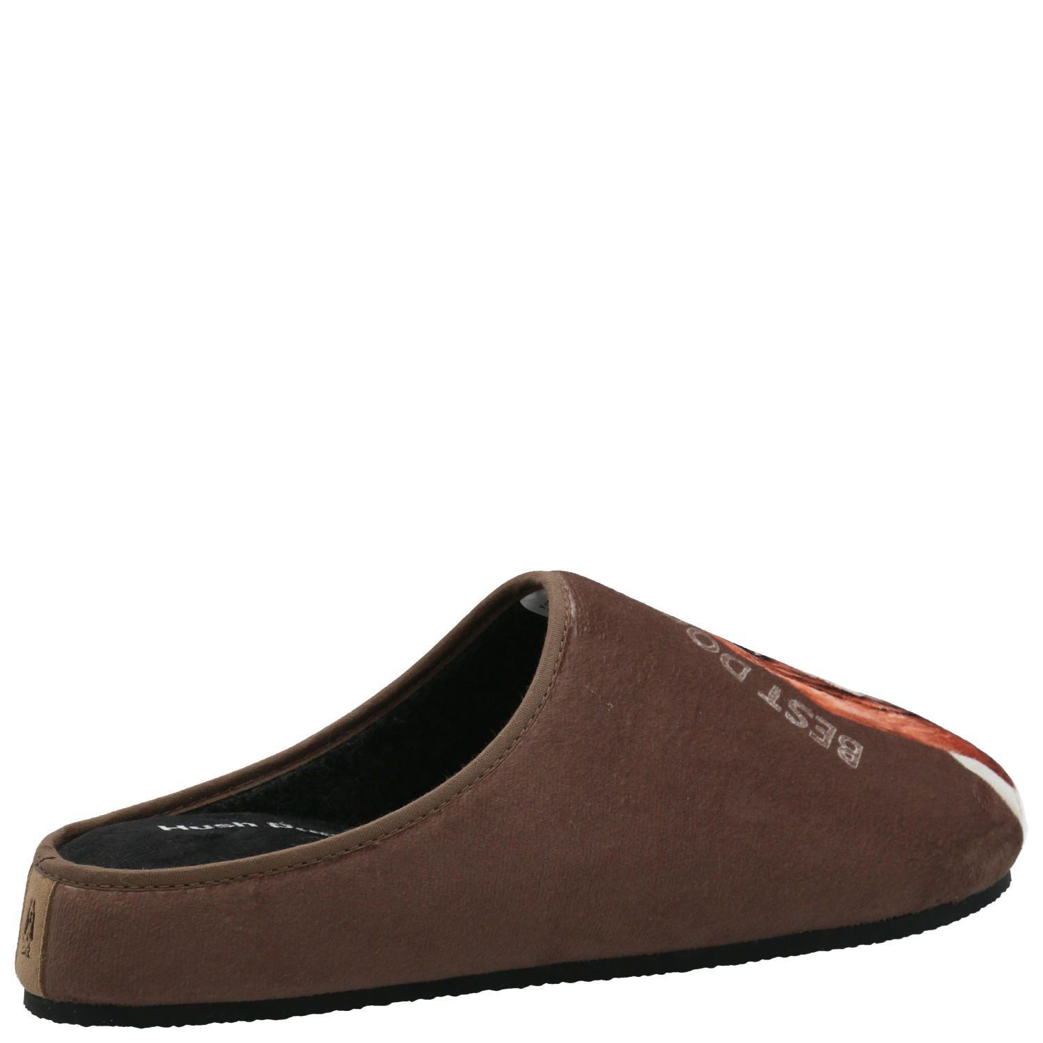 Pantufla Hombre Hp Slipper Basset Café-8