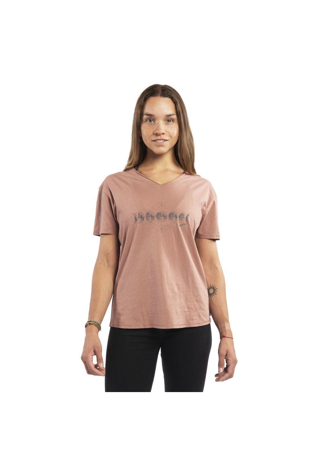 Polera M/C Mujer Daymar Tee Coral-0