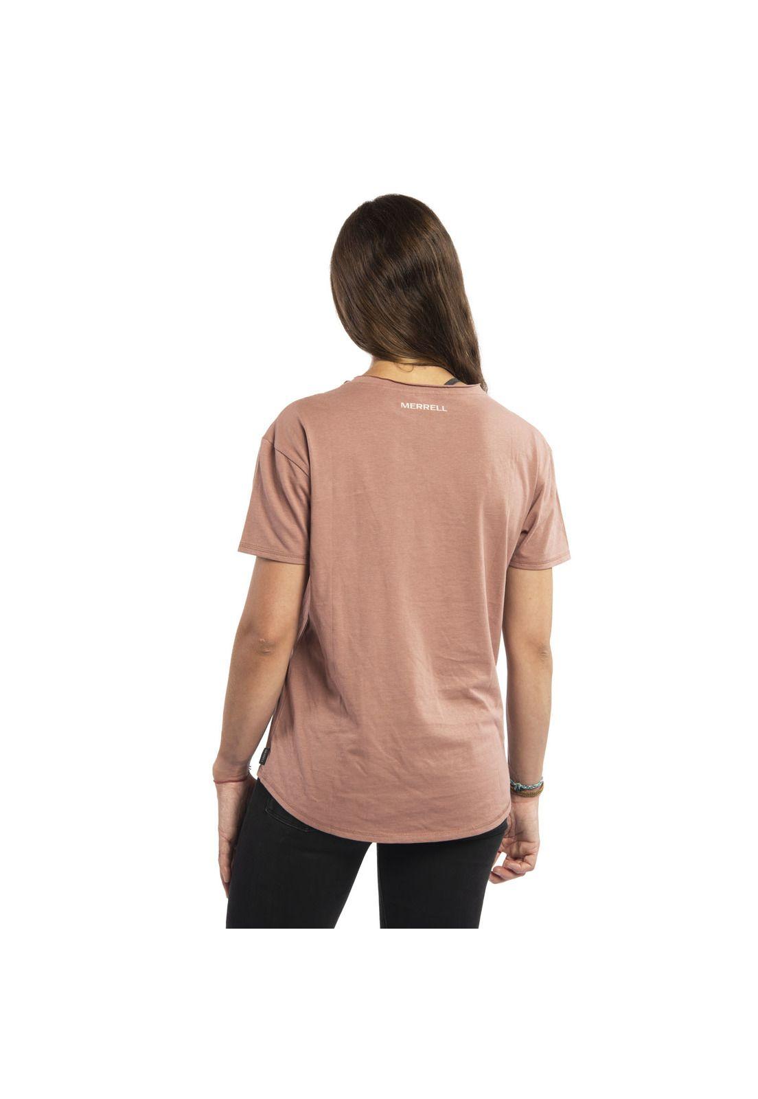 Polera M/C Mujer Daymar Tee Coral-3