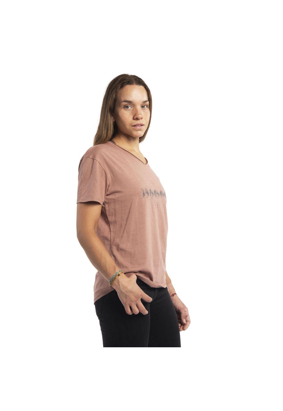 Polera M/C Mujer Daymar Tee Coral-6