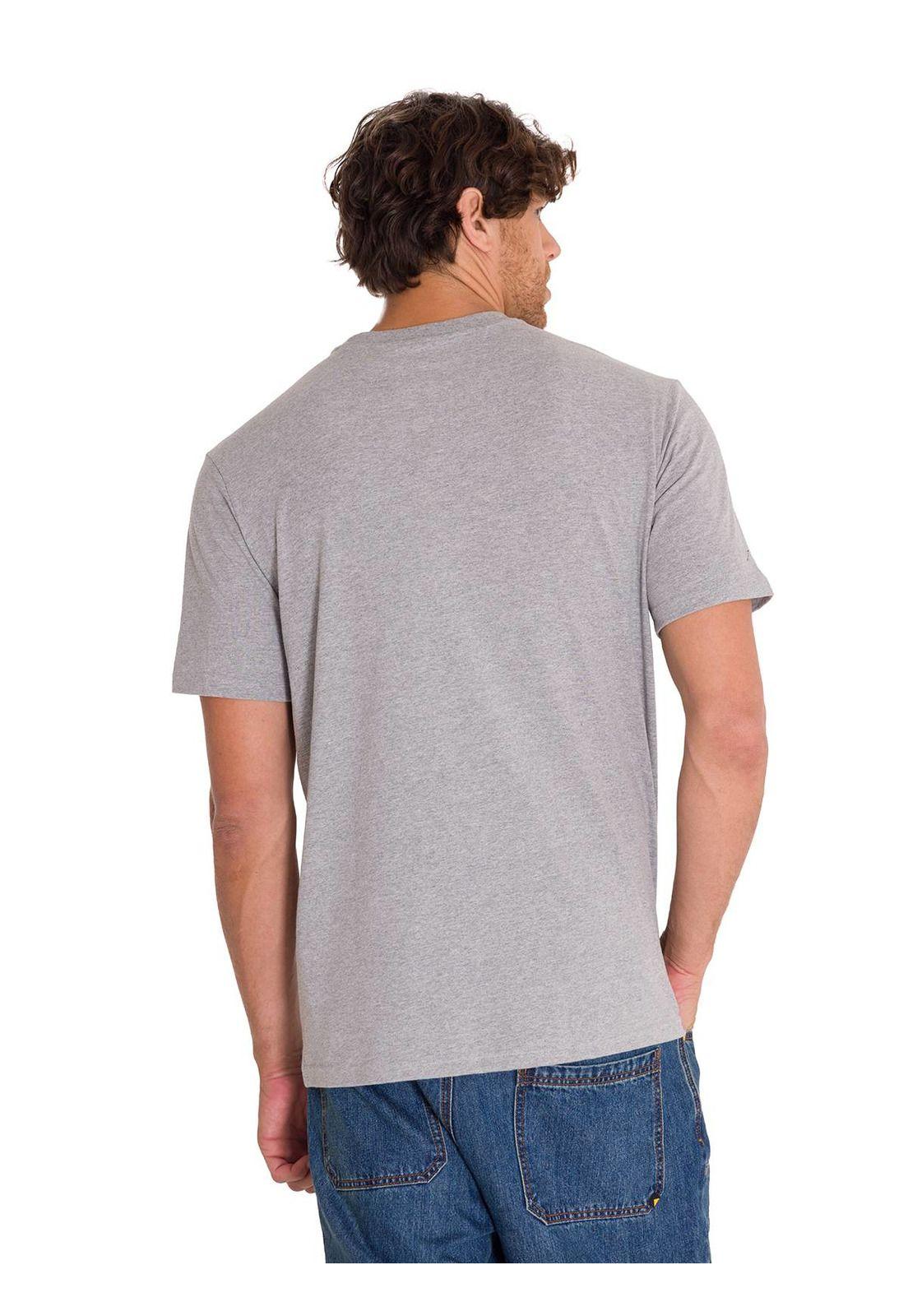 Polera Retro Danny Diesel 1 Hombre Gris Cat-3
