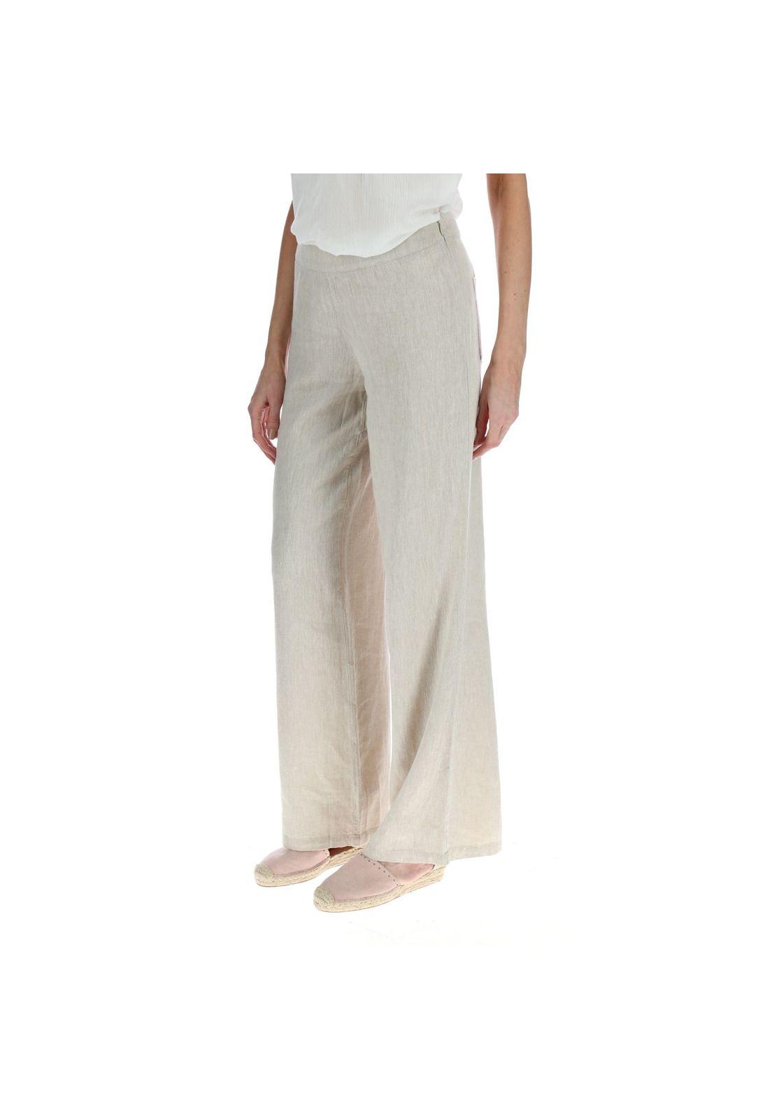 Pantalón Flare Mujer Aman Crudo-1