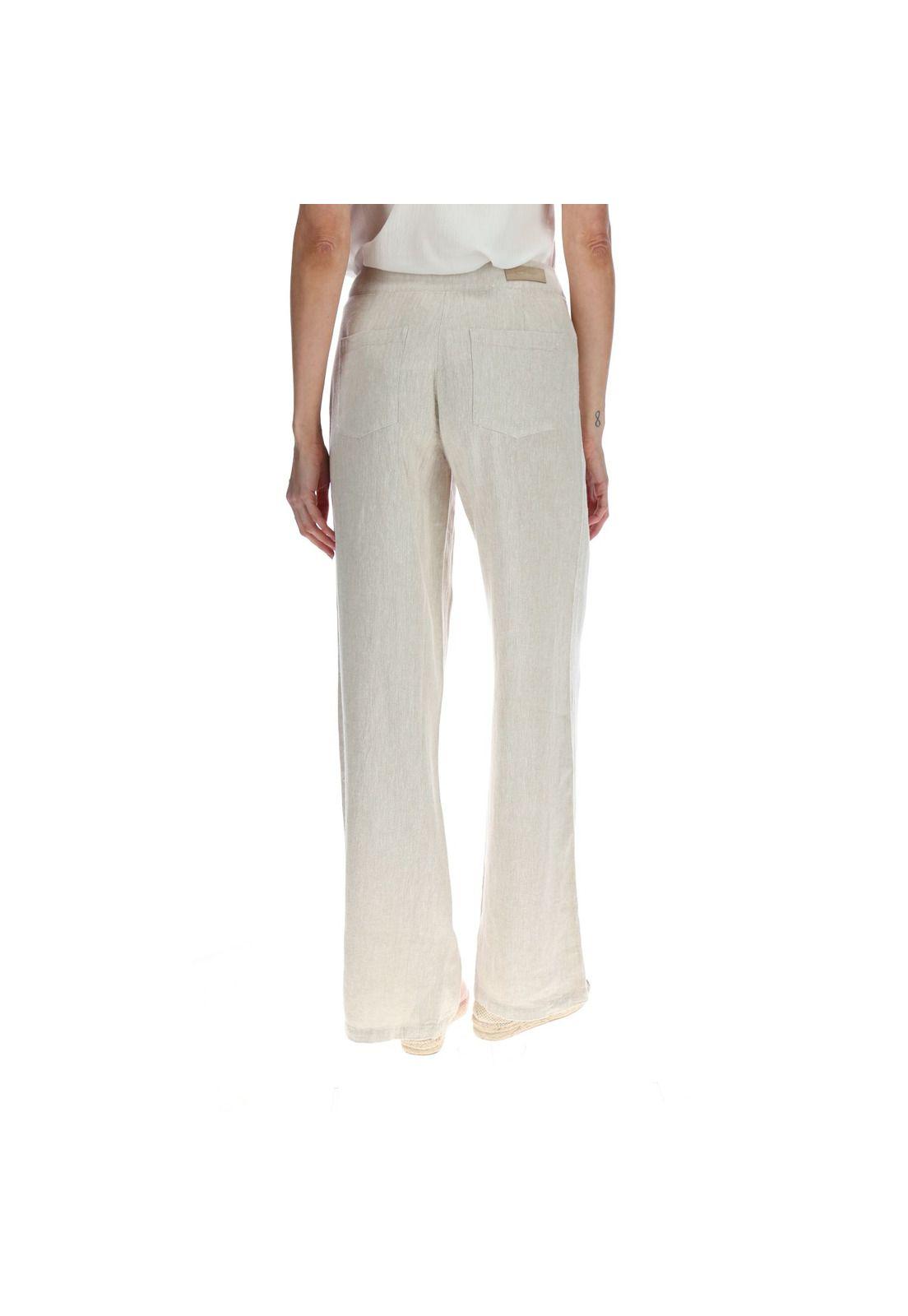 Pantalón Flare Mujer Aman Crudo-2