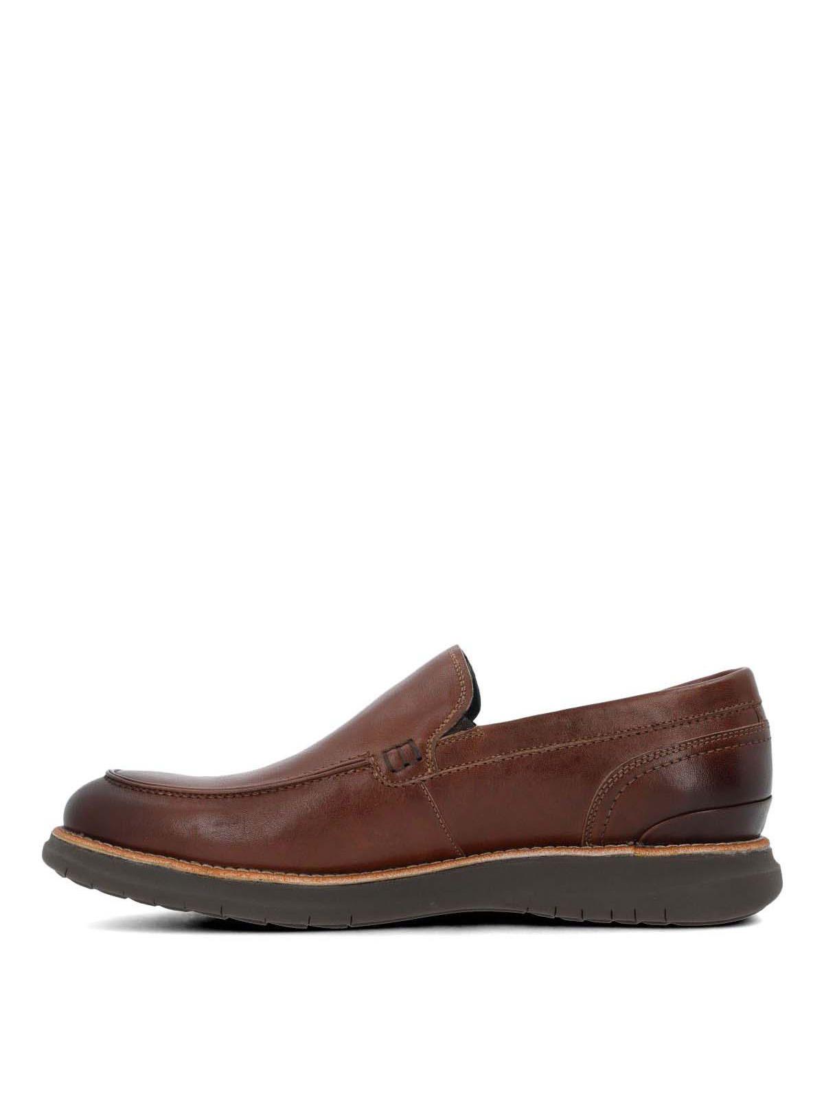 Mocasin Cuero Samar Café Hombre-4