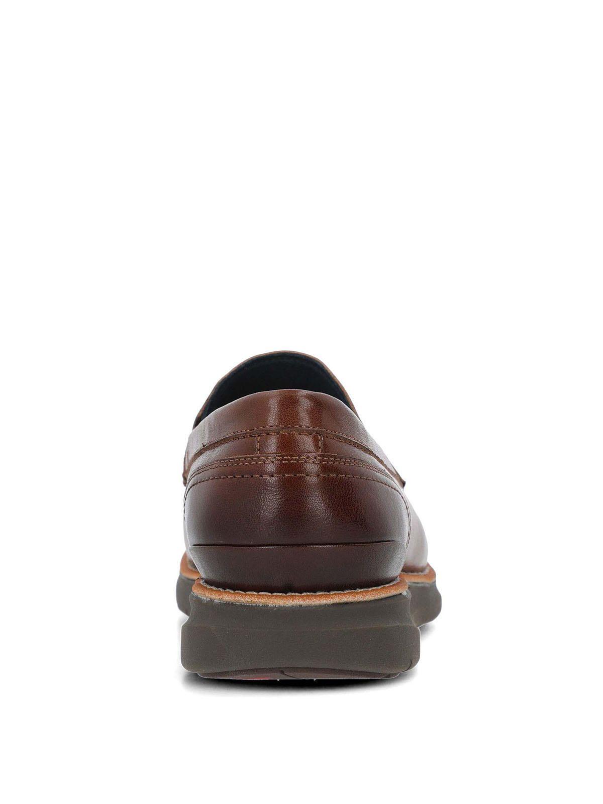 Mocasin Cuero Samar Café Hombre-6