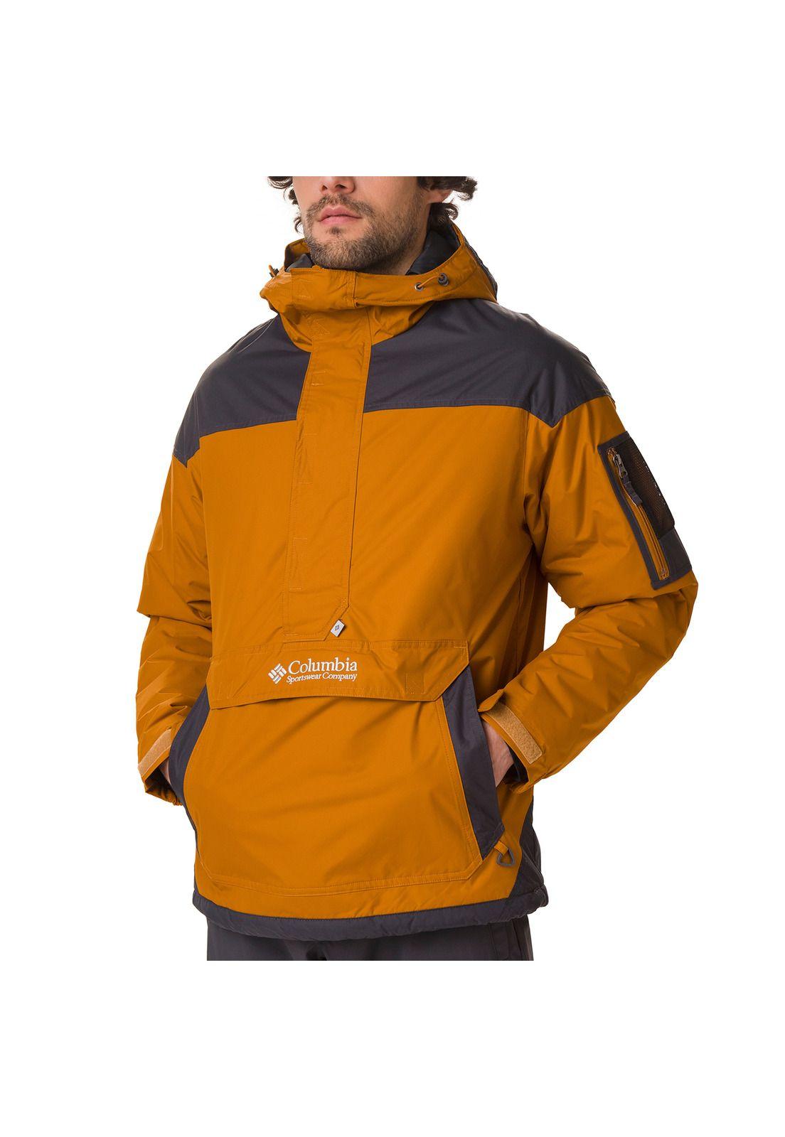 Parka Challenger Pullover Naranjo-3