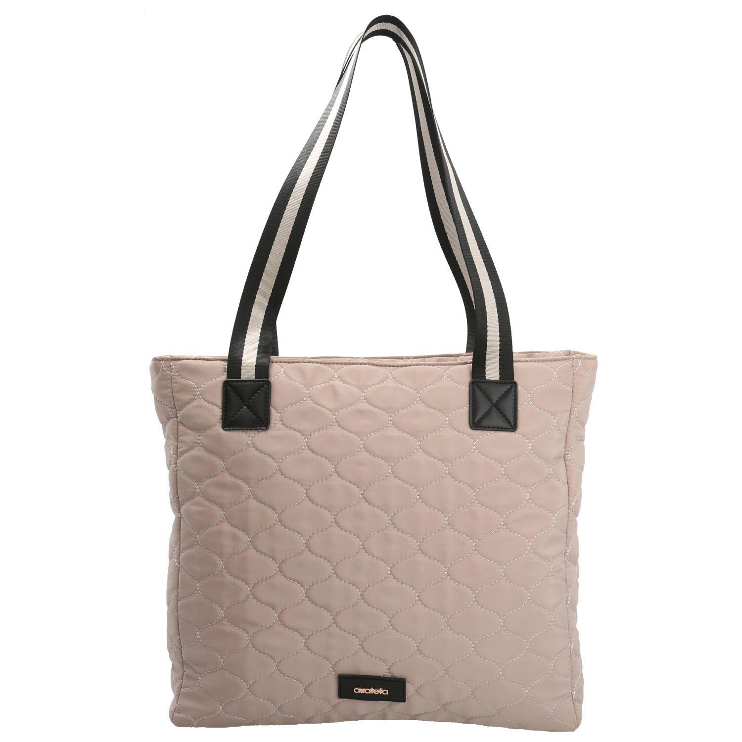 Cartera Banda Tote Beige Mujer-0