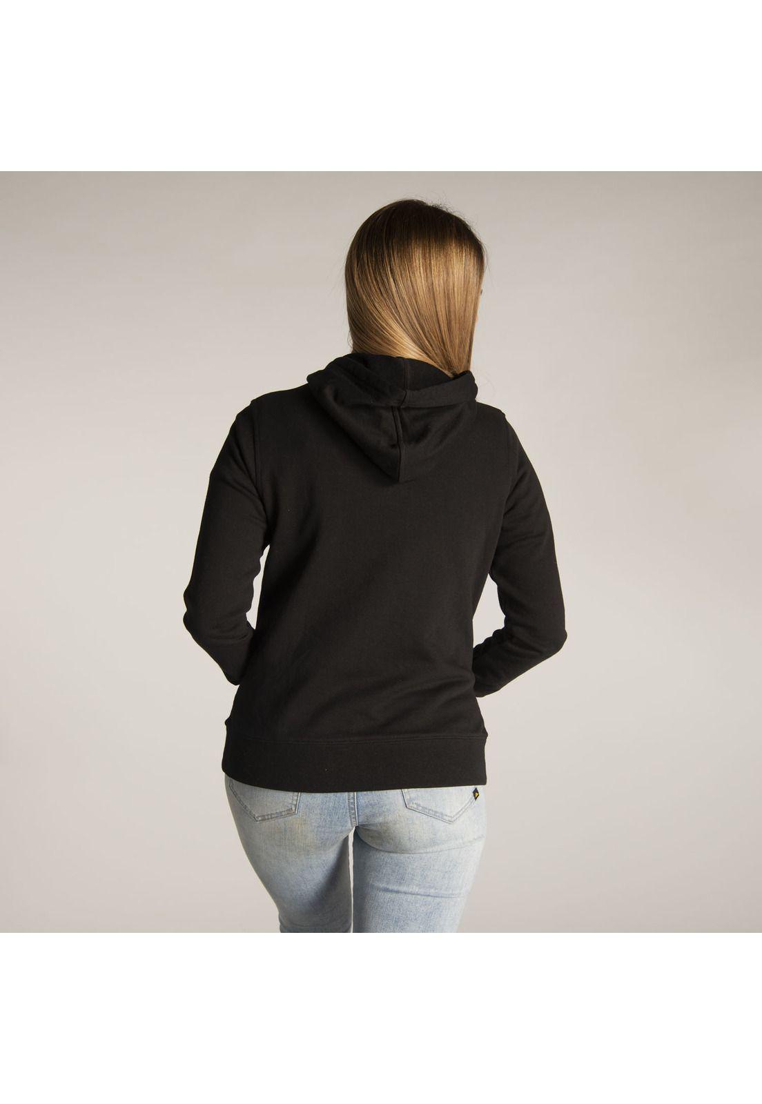 Polerón Mujer W Fdtn Logo Ft Hoody Negro-2