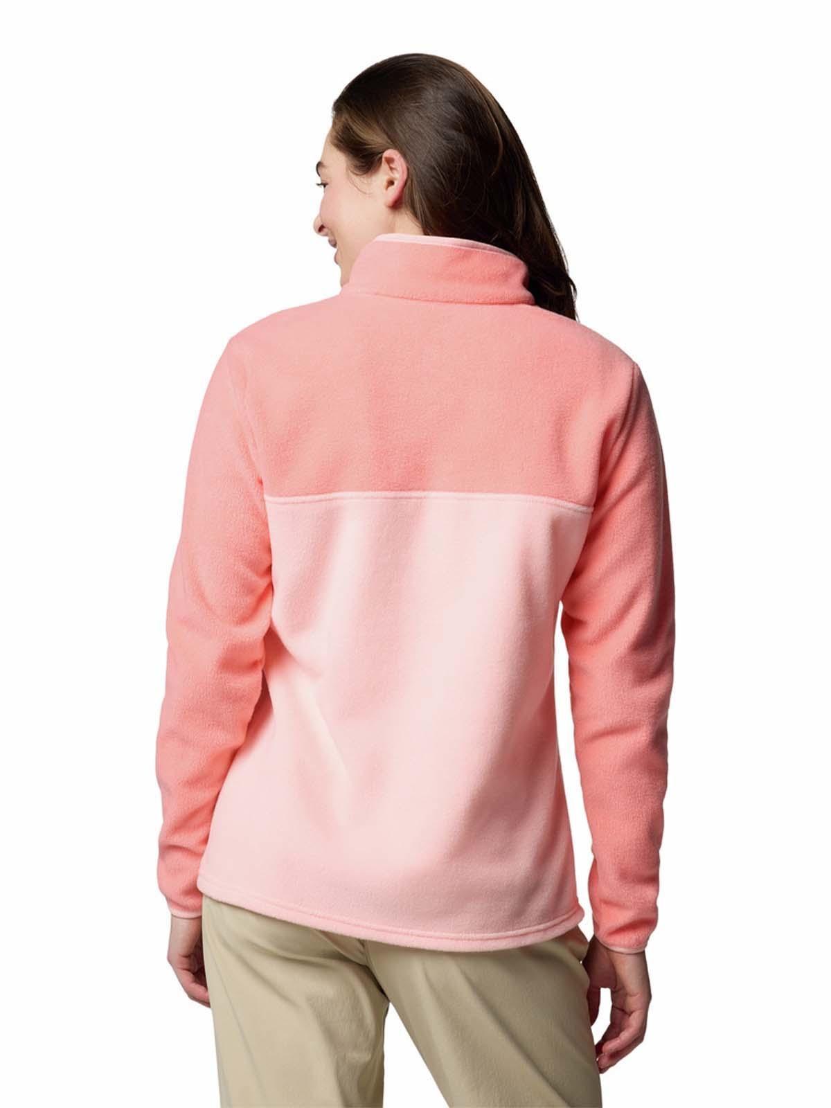 Polar Mujer Benton Springs Half Snap Rosado-4