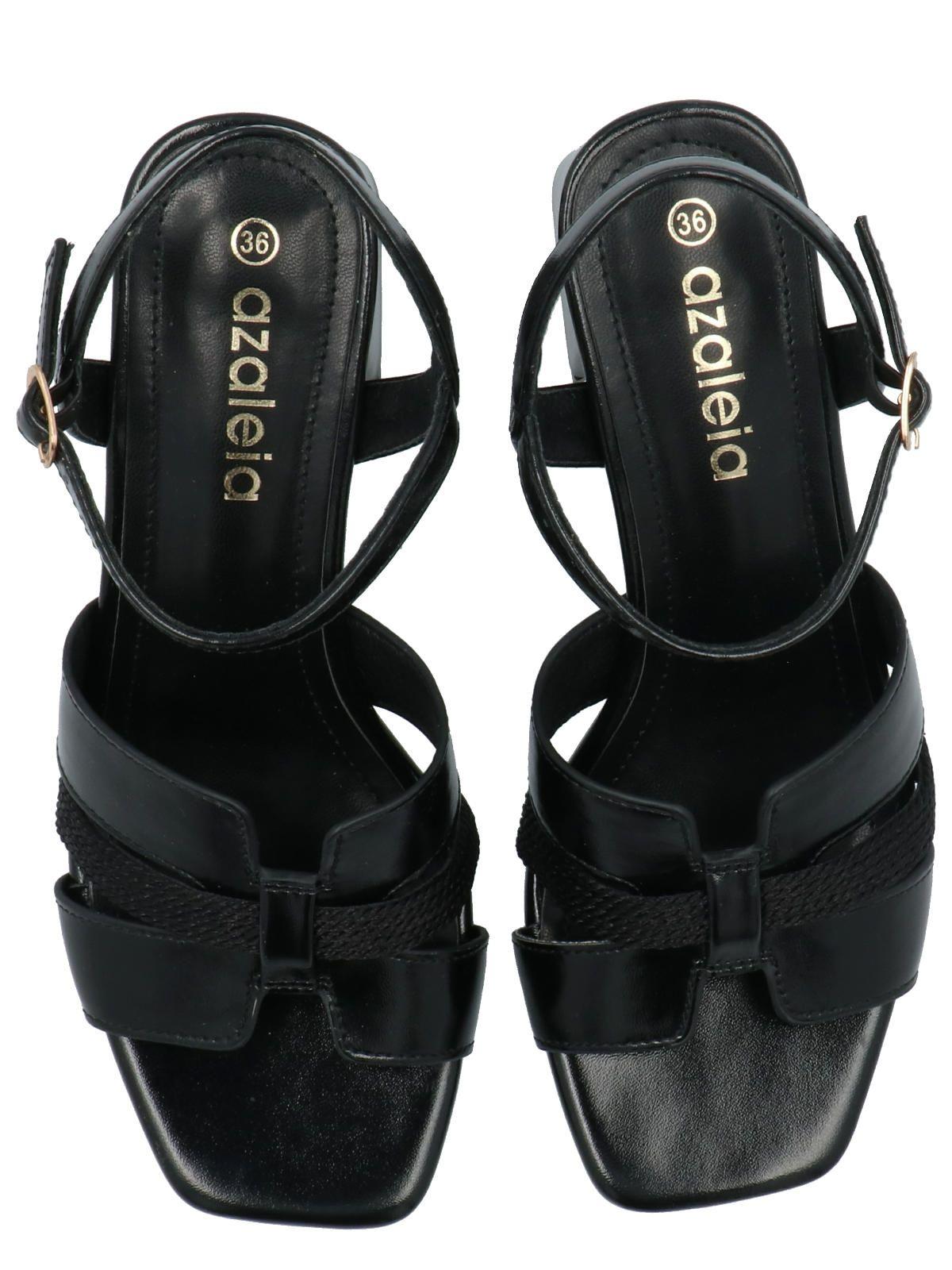 Sandalia Mujer Celia Negro -6