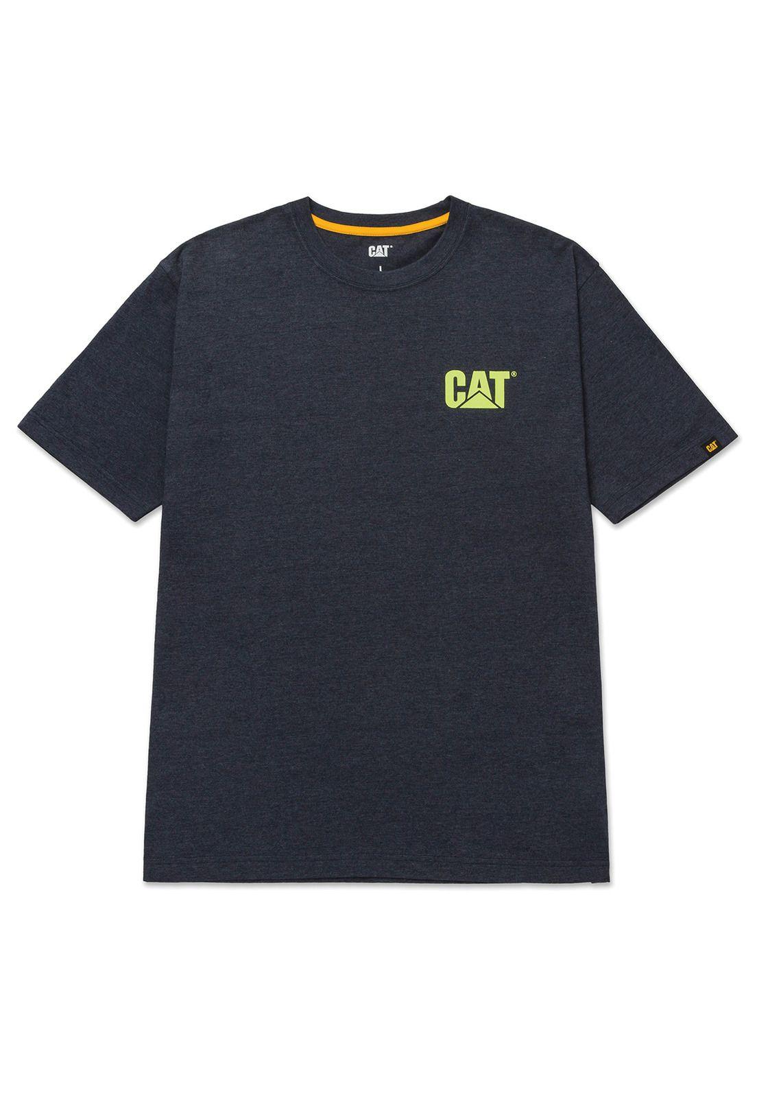 Polera Manga Corta Hombre Trademark Tee Azul-0