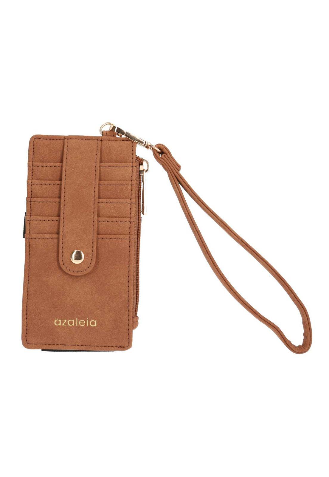 Billeteras Cell Wallet Mujer Café-0